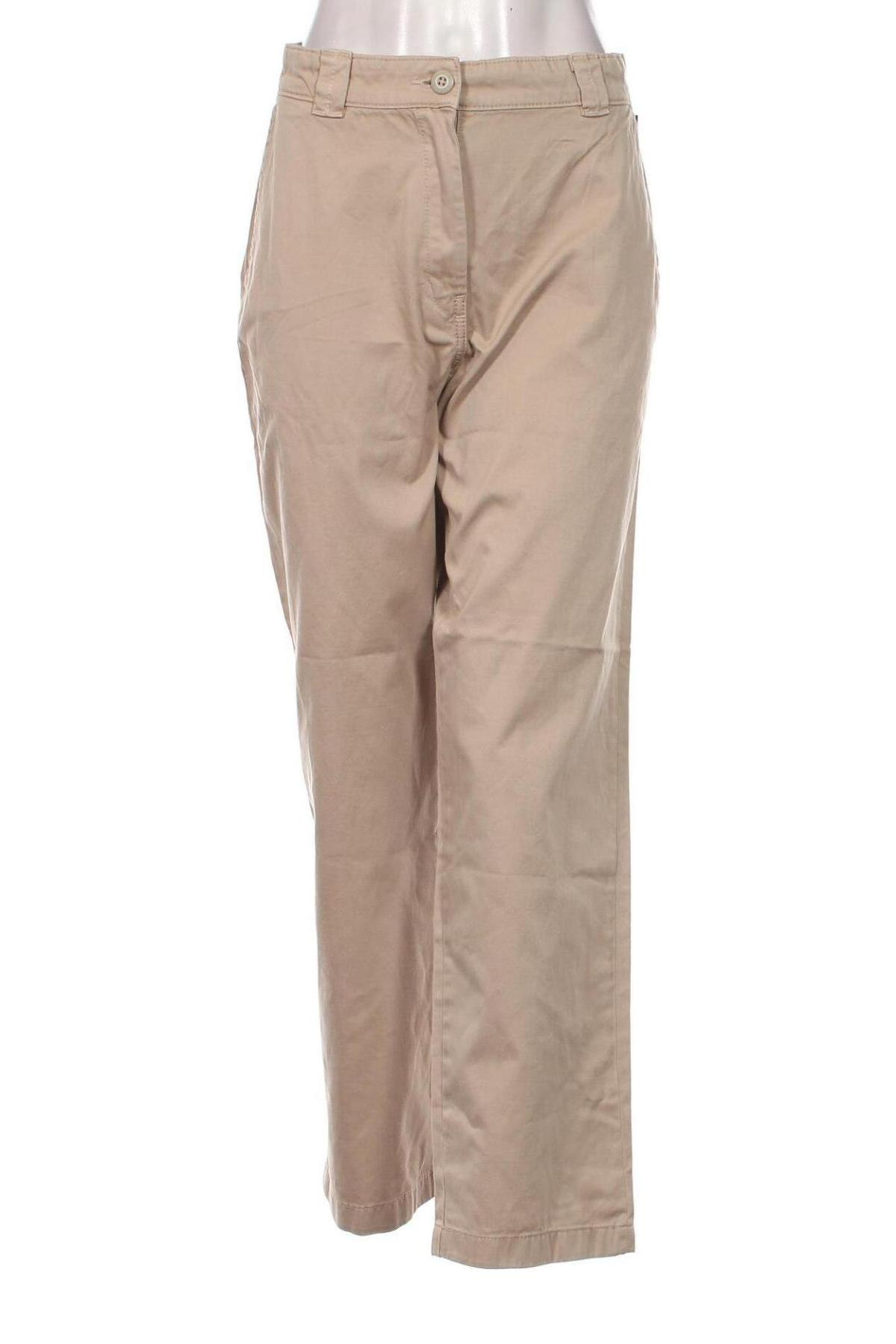 Дамски панталон Napapijri, Размер L, Цвят Бежов, Цена 69,36 лв.