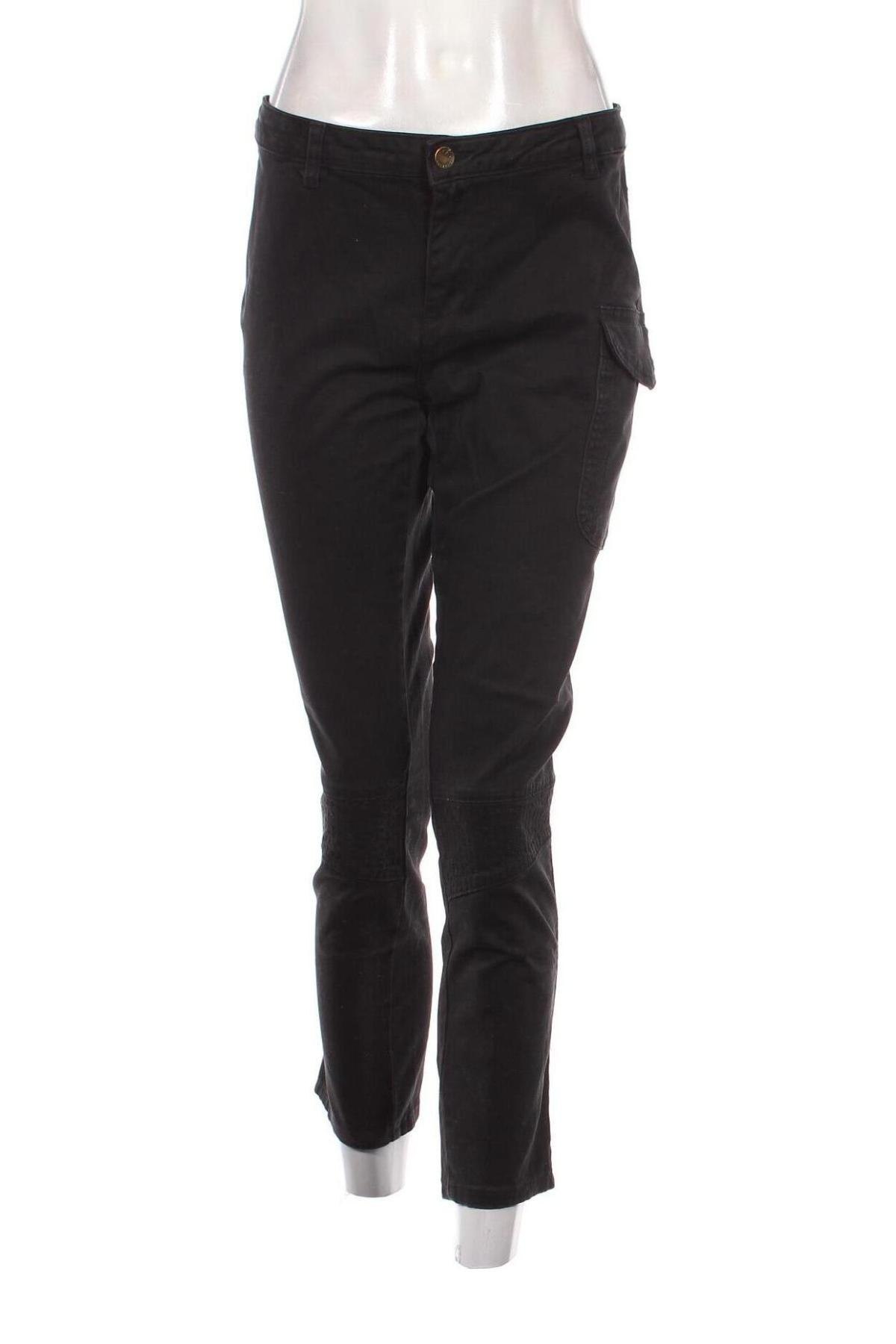 Дамски панталон Nice & Chic, Размер L, Цвят Черен, Цена 11,73 лв.