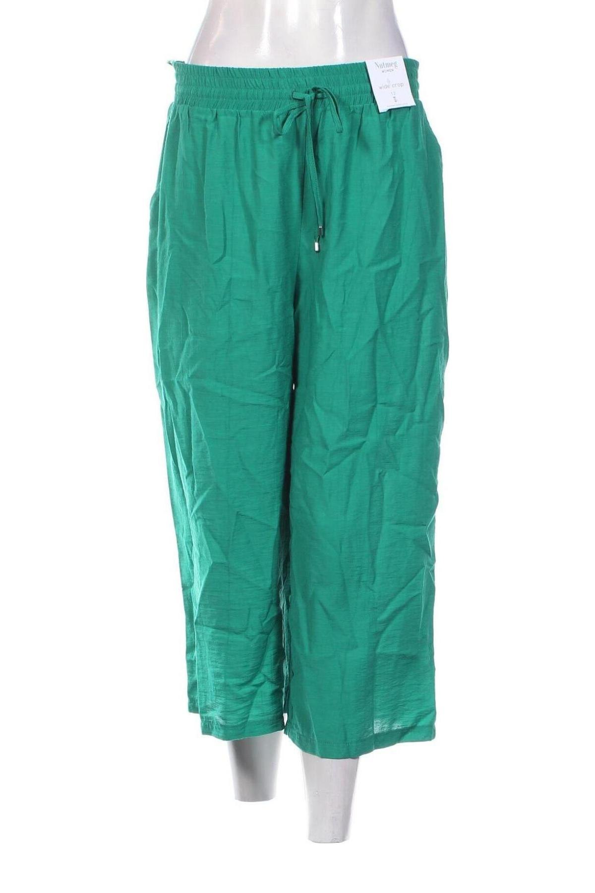 Pantaloni de femei Nutmeg, Mărime M, Culoare Verde, Preț 41,65 Lei