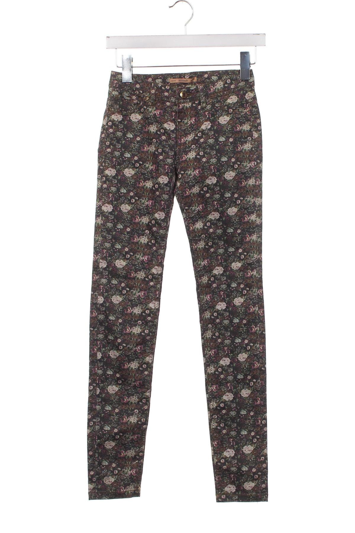 Γυναικείο παντελόνι Pull&Bear, Μέγεθος XXS, Χρώμα Πολύχρωμο, Τιμή 3,59 €