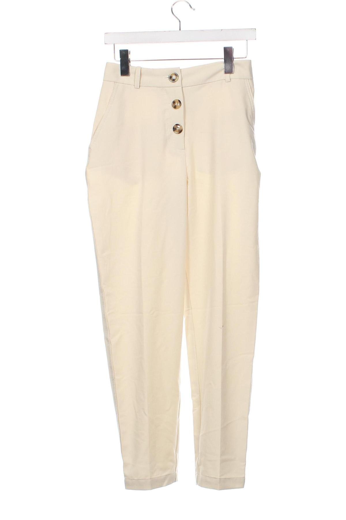 Γυναικείο παντελόνι Zara, Μέγεθος XS, Χρώμα Κίτρινο, Τιμή 16,70 €