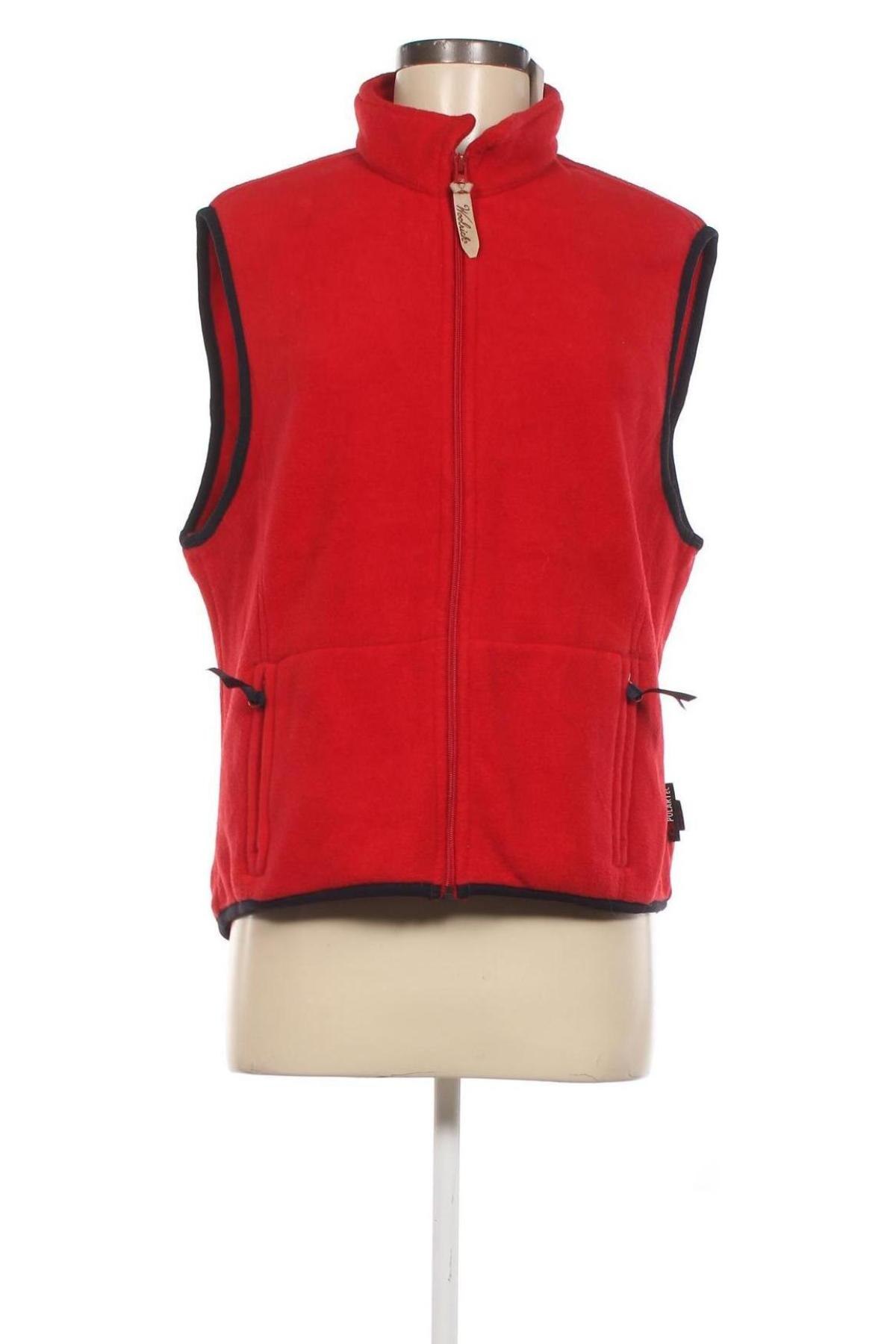 Damen Fleeceweste Woolrich, Größe L, Farbe Rot, Preis 28,86 €