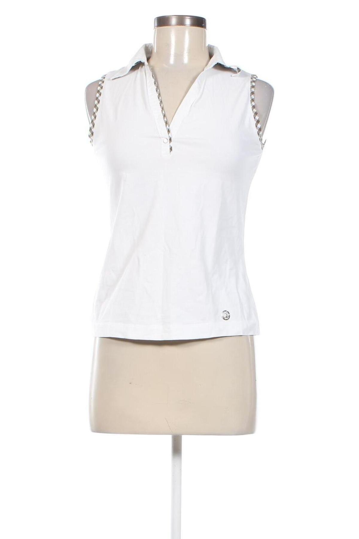 Damska koszulka na ramiączkach Brax Golf, Rozmiar S, Kolor Biały, Cena 33,98 zł