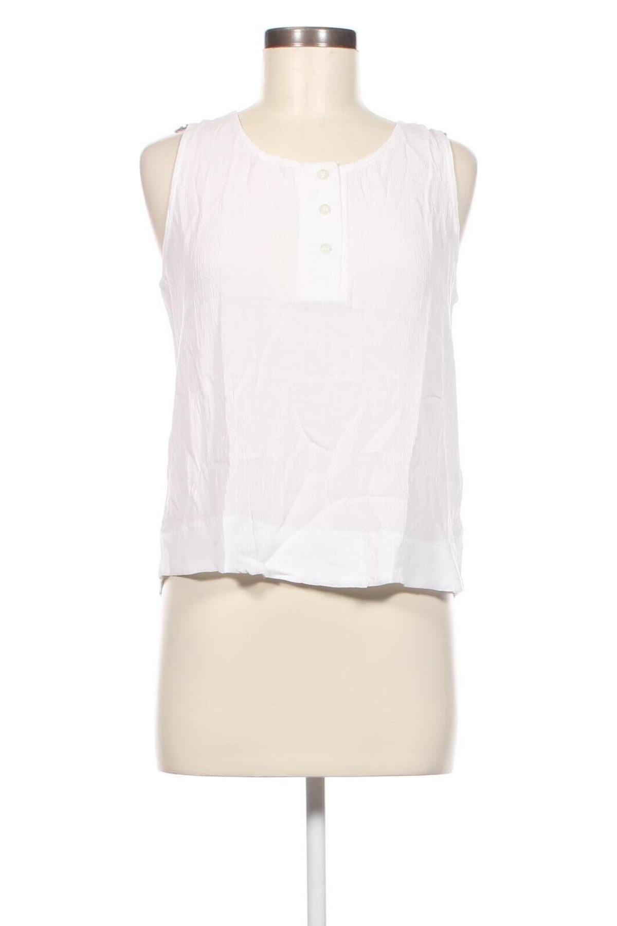 Γυναικείο αμάνικο μπλουζάκι Buffalo, Μέγεθος S, Χρώμα Λευκό, Τιμή 3,20 €