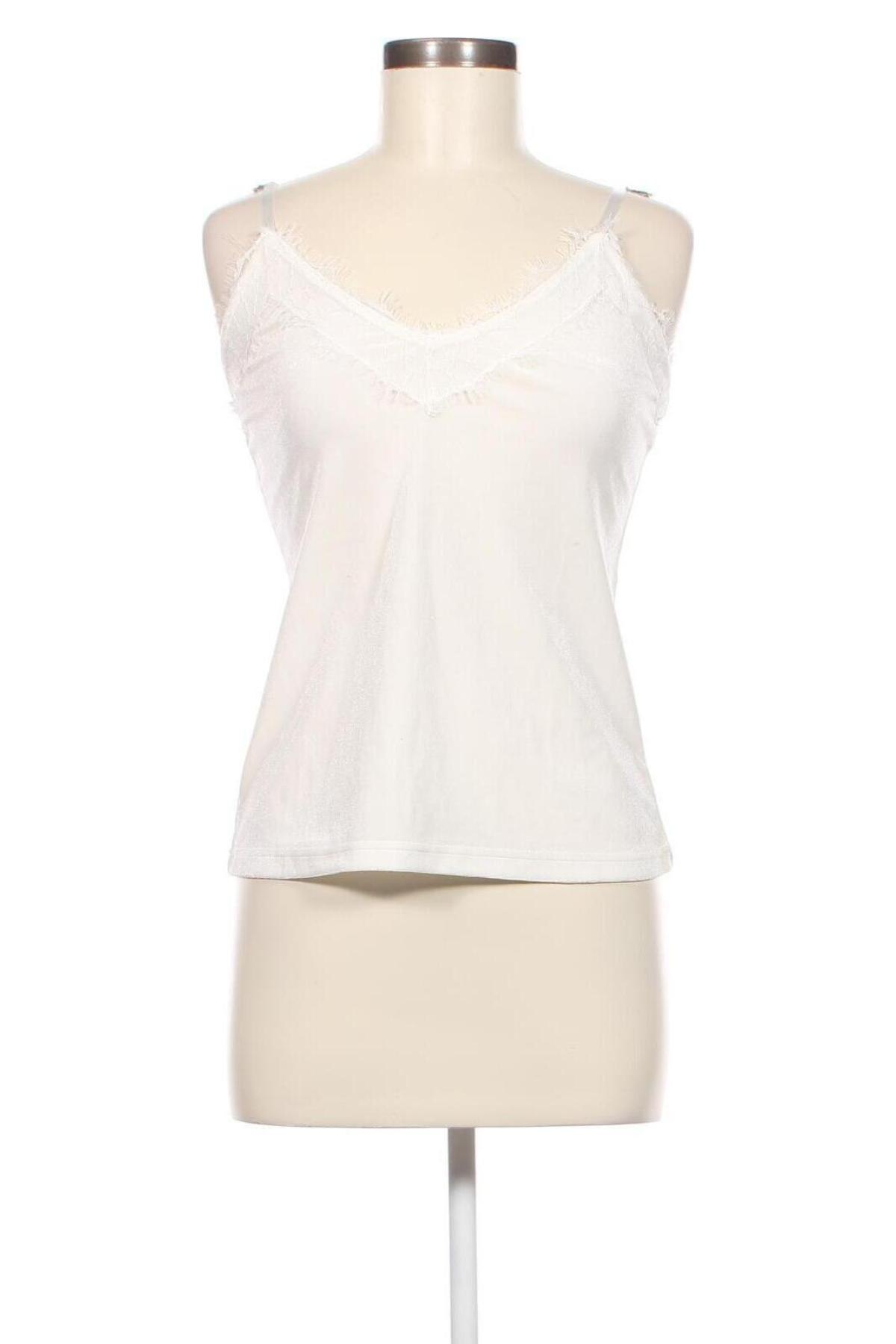 Γυναικείο αμάνικο μπλουζάκι Faina, Μέγεθος M, Χρώμα Λευκό, Τιμή 15,98 €