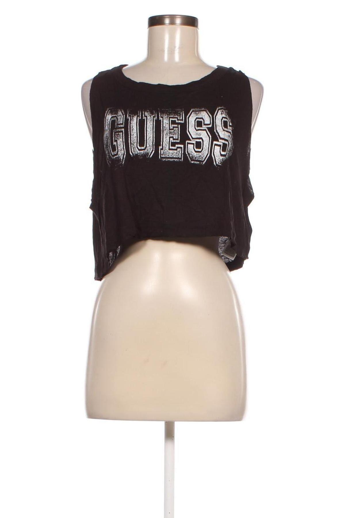 Tricou de damă Guess, Mărime L, Culoare Negru, Preț 91,73 Lei