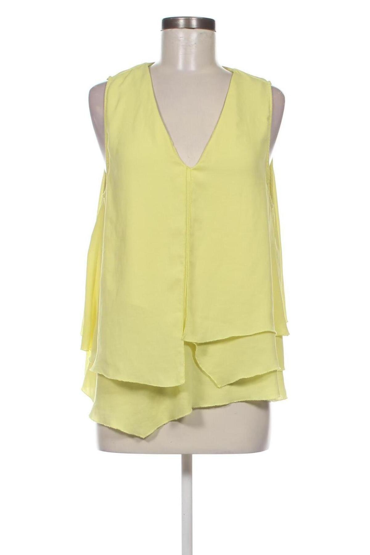 Tricou de damă H&M, Mărime XL, Culoare Galben, Preț 33,16 Lei