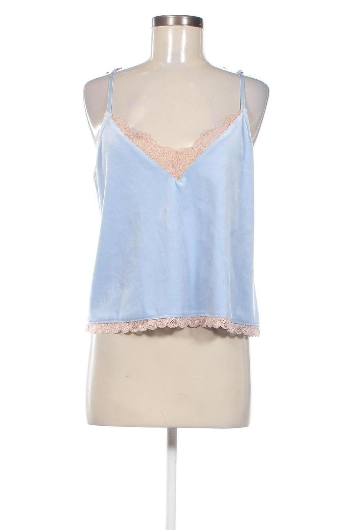 Γυναικείο αμάνικο μπλουζάκι Hunkemoller, Μέγεθος XL, Χρώμα Μπλέ, Τιμή 15,98 €