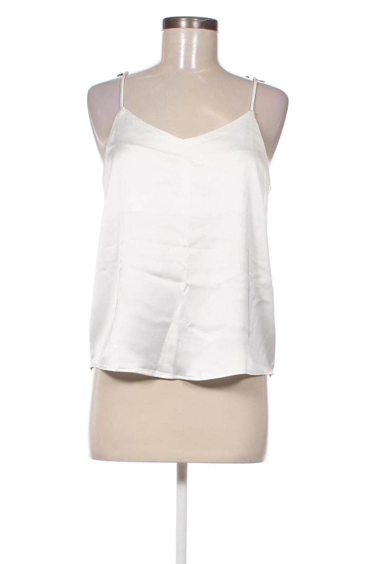 Γυναικείο αμάνικο μπλουζάκι Jacqueline De Yong, Μέγεθος S, Χρώμα Λευκό, Τιμή 7,00 €