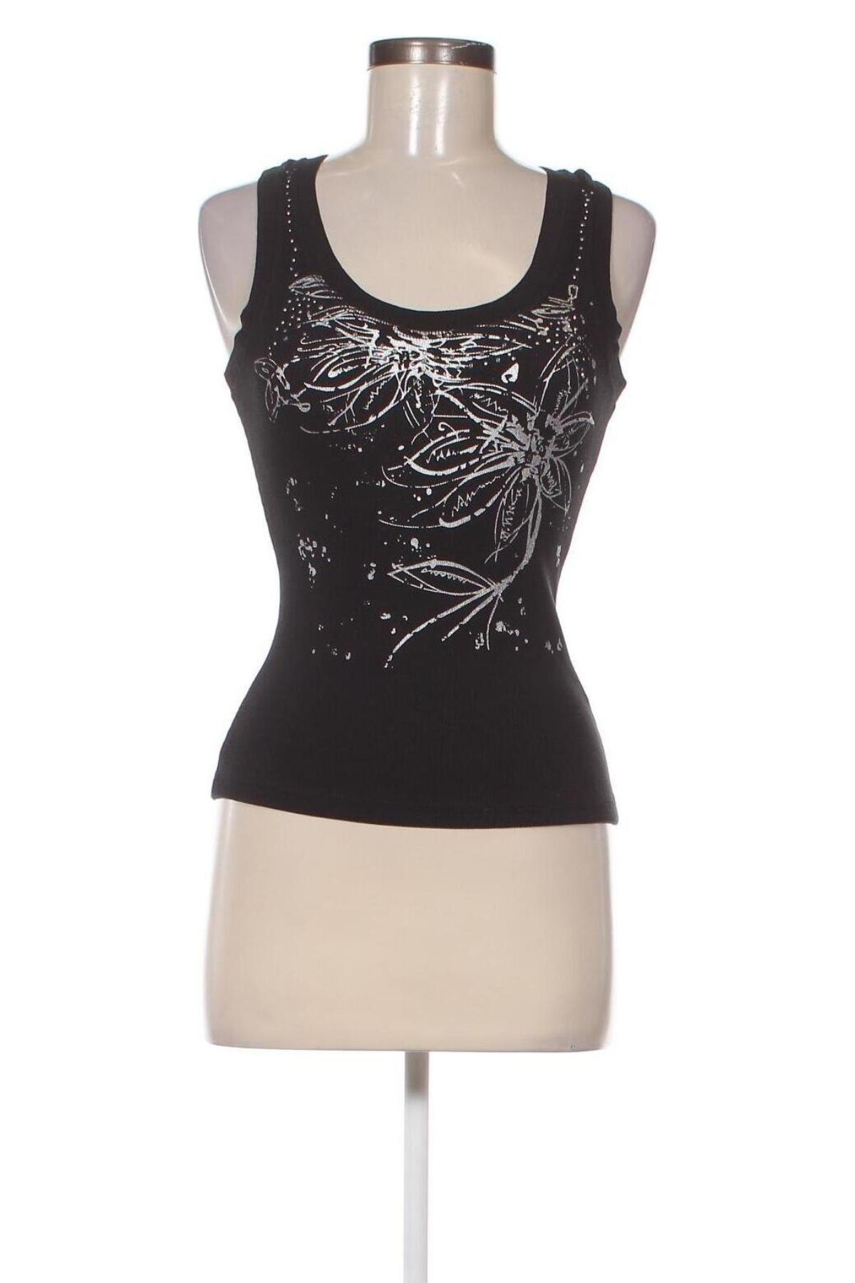 Γυναικείο αμάνικο μπλουζάκι Metrofive, Μέγεθος XL, Χρώμα Μαύρο, Τιμή 2,65 €