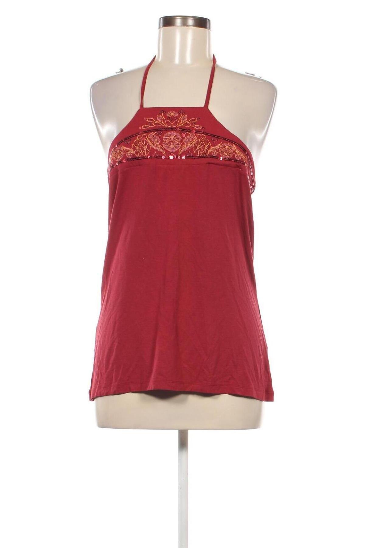 Γυναικείο αμάνικο μπλουζάκι Orsay, Μέγεθος XL, Χρώμα Κόκκινο, Τιμή 3,41 €