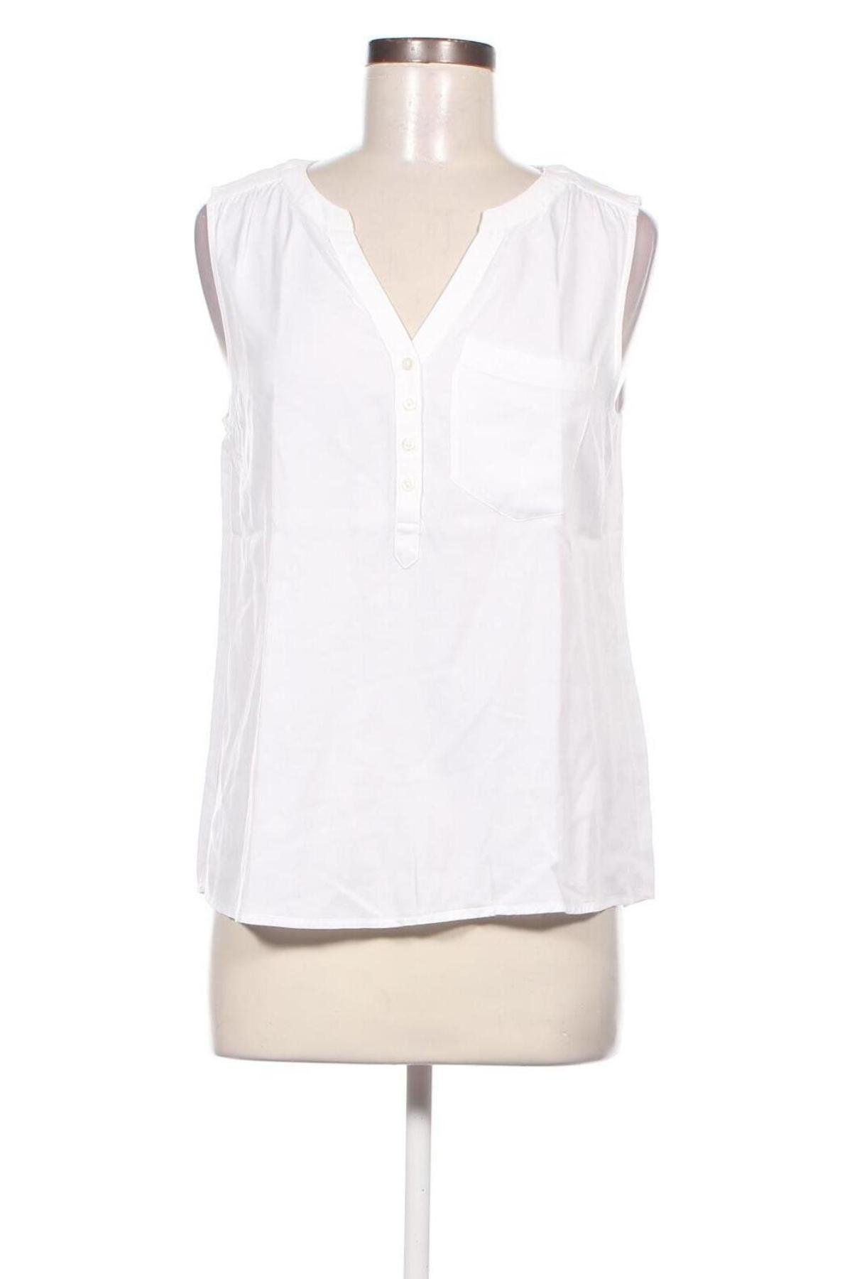 Γυναικείο αμάνικο μπλουζάκι Street One, Μέγεθος S, Χρώμα Λευκό, Τιμή 7,00 €