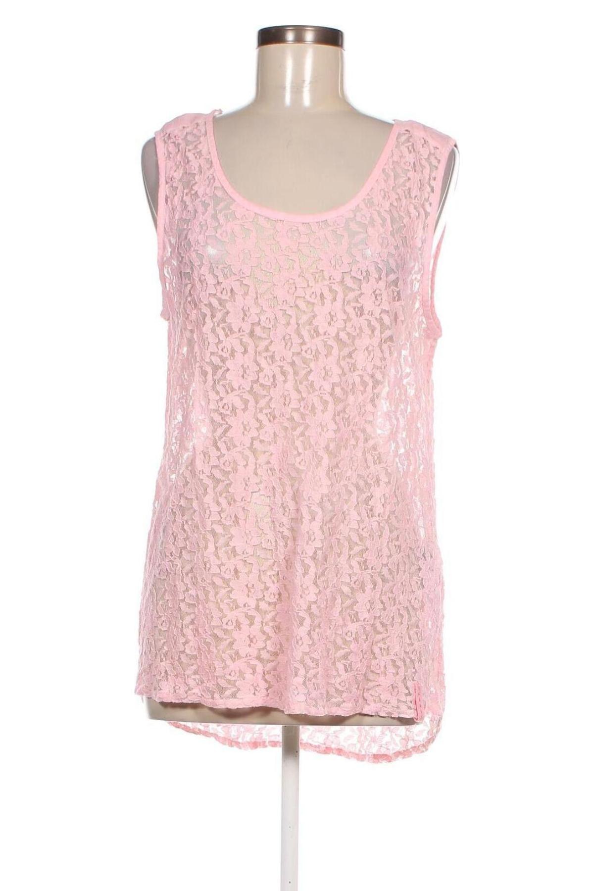 Γυναικείο αμάνικο μπλουζάκι Street One, Μέγεθος L, Χρώμα Ρόζ , Τιμή 2,80 €