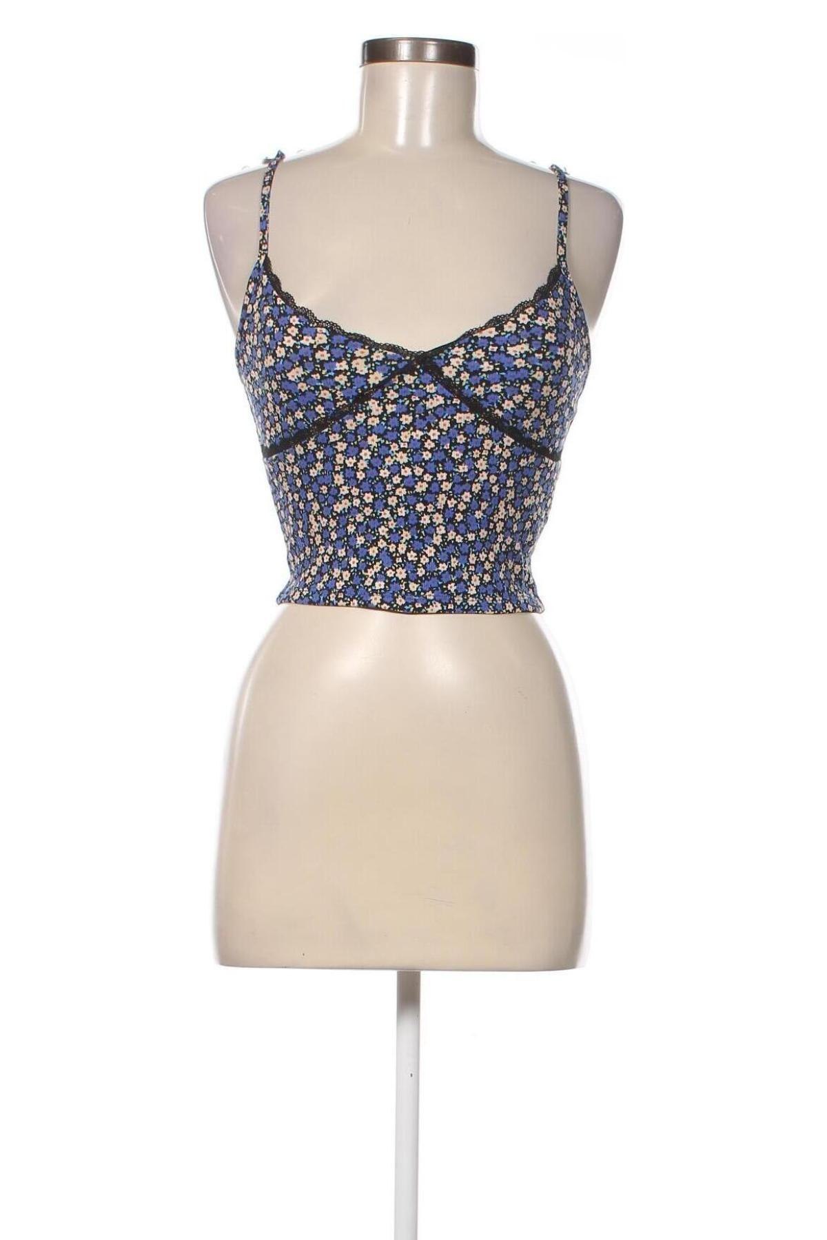 Γυναικείο αμάνικο μπλουζάκι Tally Weijl, Μέγεθος S, Χρώμα Μπλέ, Τιμή 4,44 €