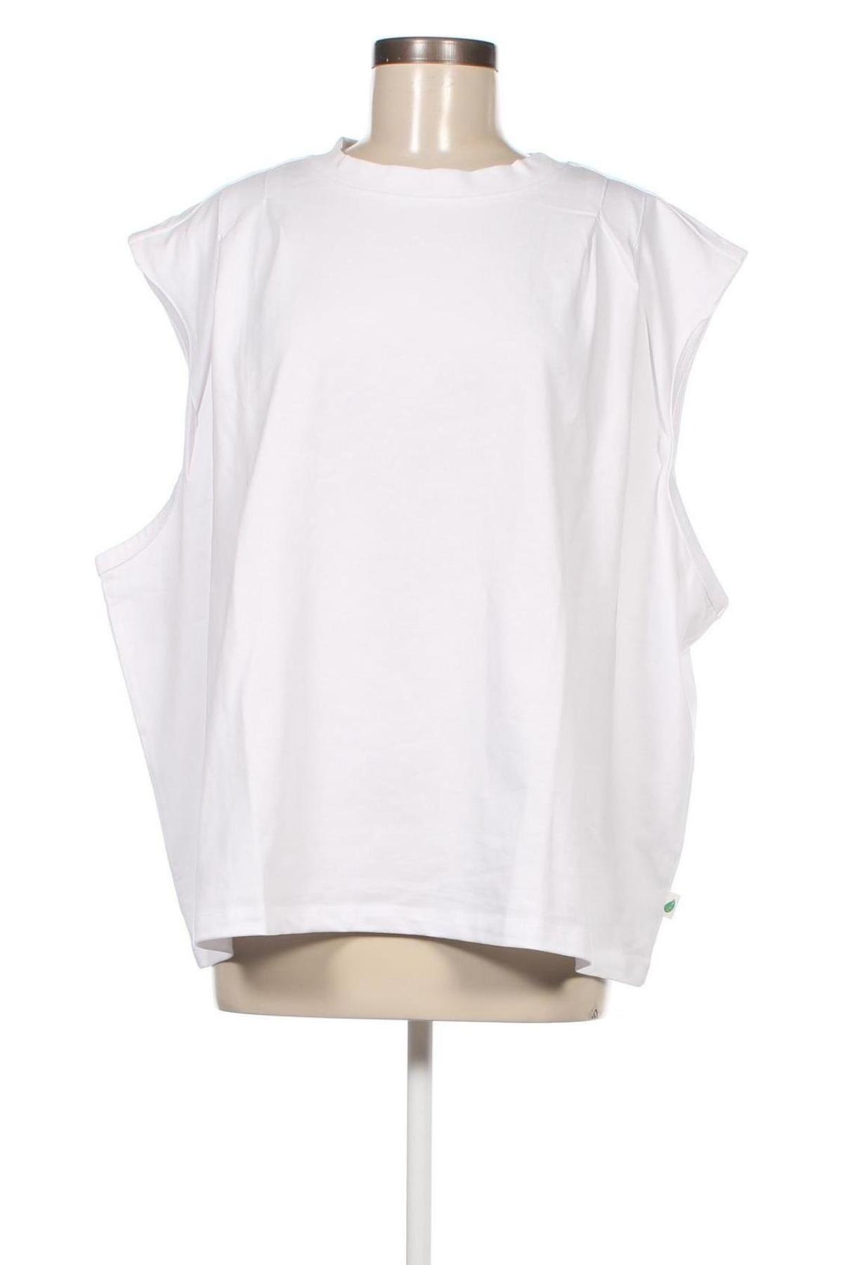 Γυναικείο αμάνικο μπλουζάκι Urban Classics, Μέγεθος 5XL, Χρώμα Λευκό, Τιμή 6,23 €