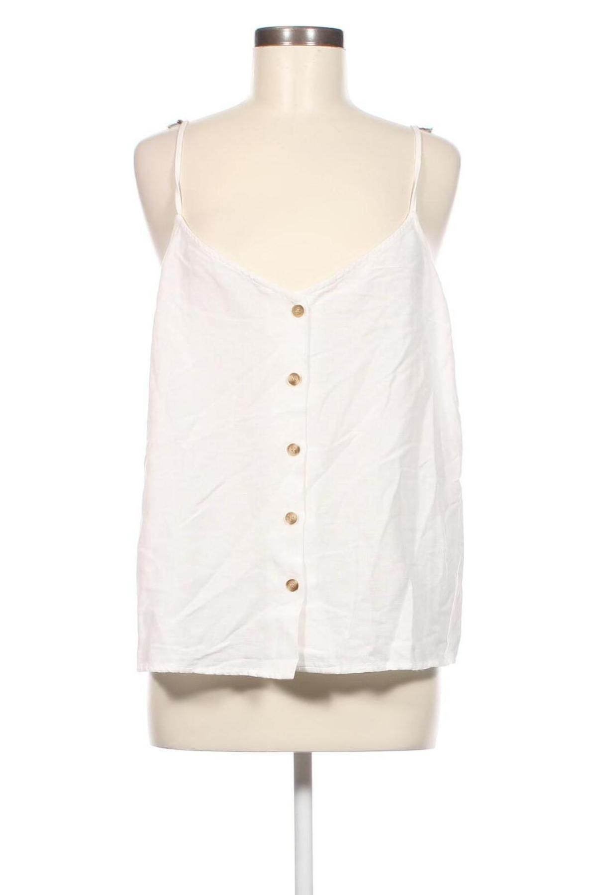 Γυναικείο αμάνικο μπλουζάκι VILA, Μέγεθος XL, Χρώμα Λευκό, Τιμή 4,95 €