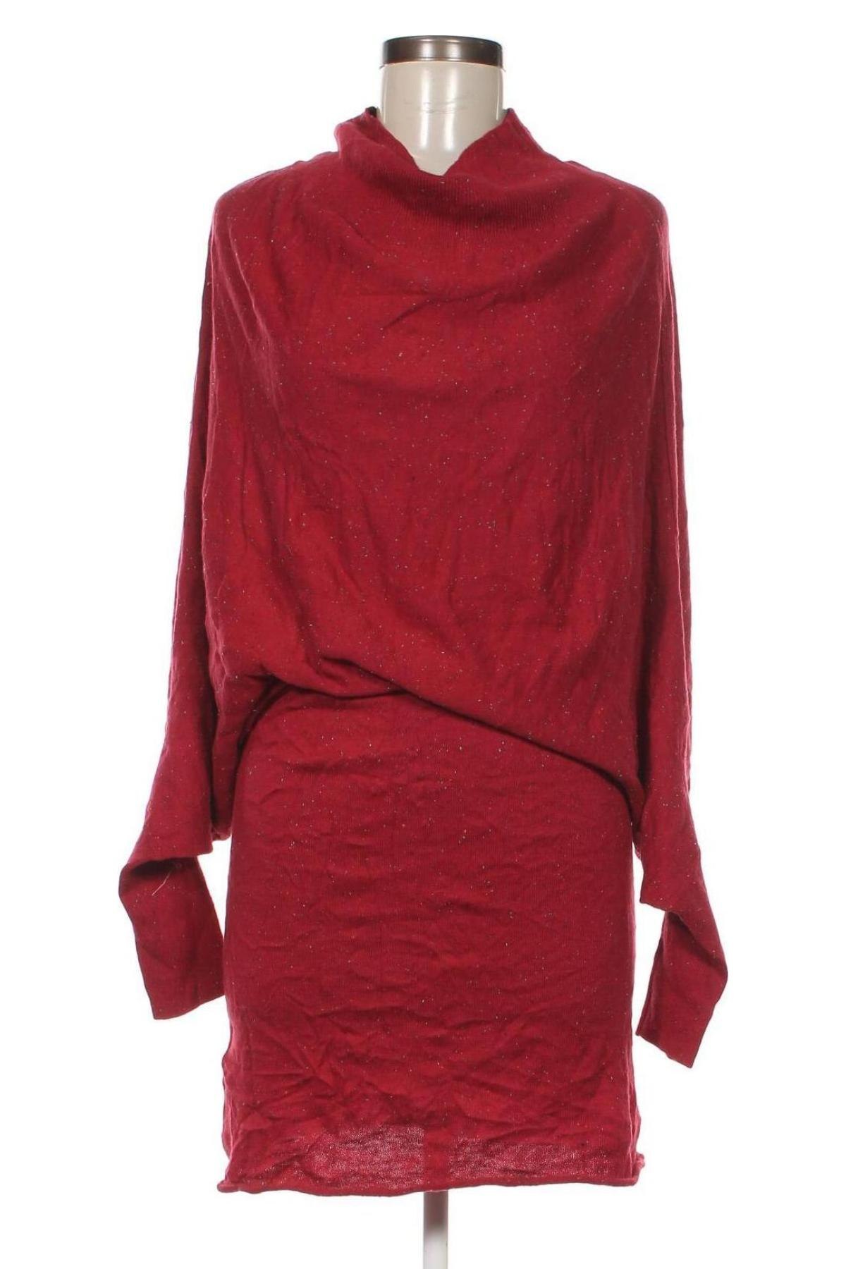 Dámský svetr, Velikost S, Barva Červená, Cena  134,00 Kč