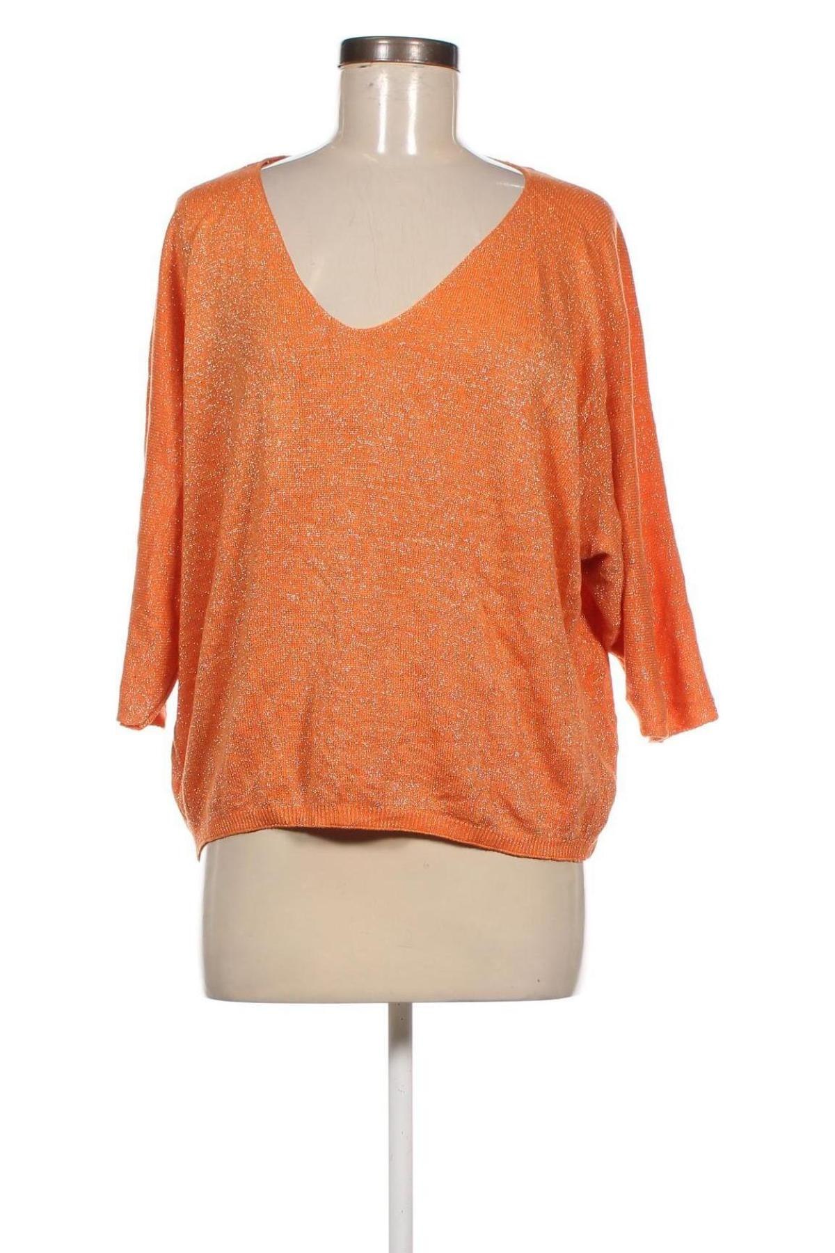 Γυναικείο πουλόβερ, Μέγεθος L, Χρώμα Πορτοκαλί, Τιμή 4,13 €