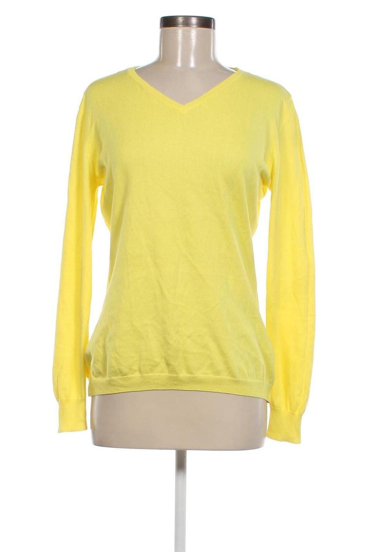 Дамски пуловер, Размер XL, Цвят Жълт, Цена 15,66 лв.