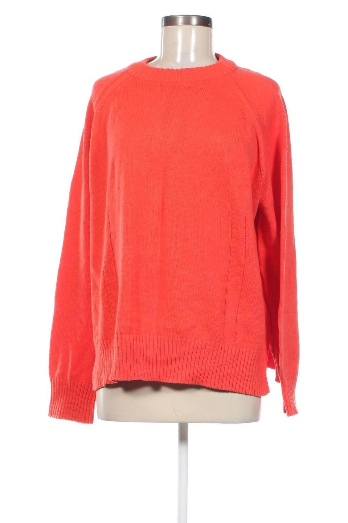 Damenpullover, Größe L, Farbe Orange, Preis 11,10 €