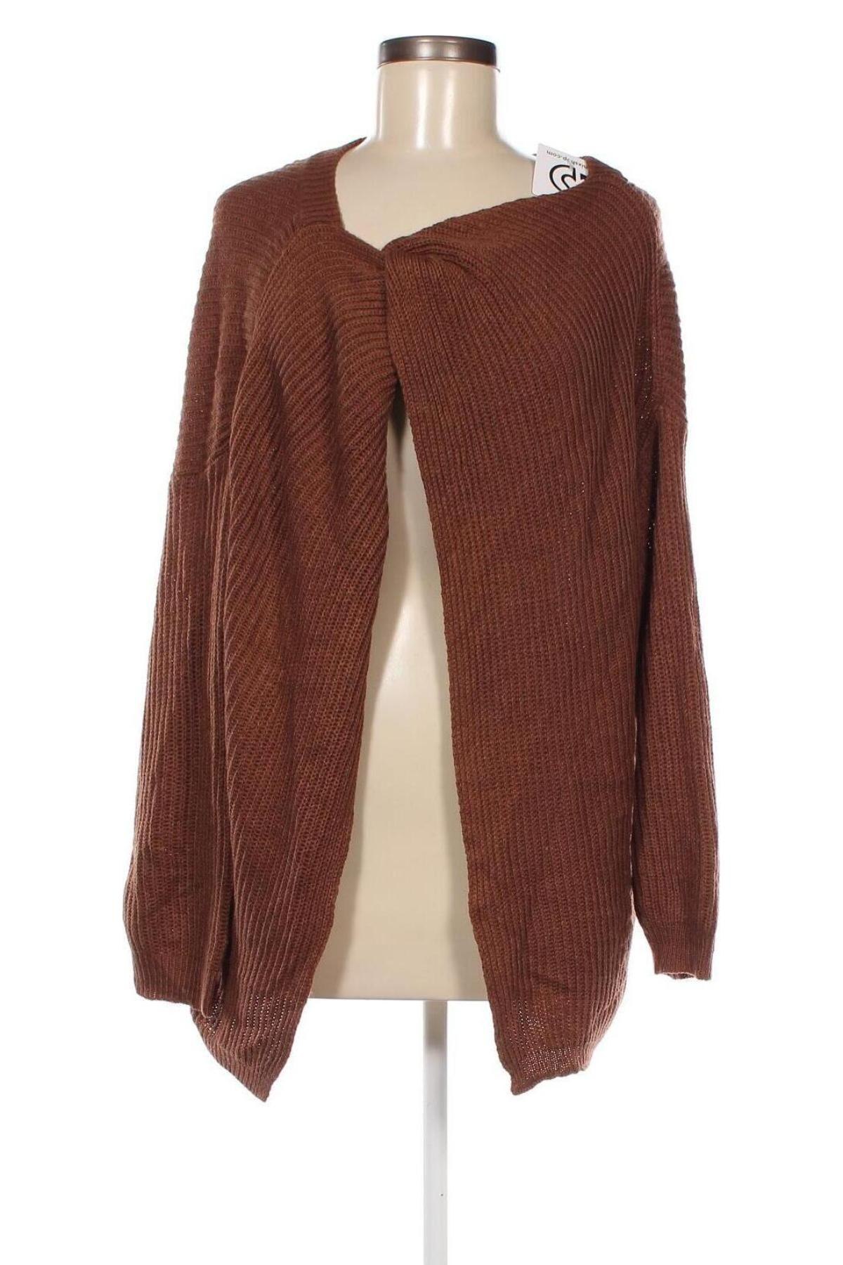 Дамски пуловер, Размер XXL, Цвят Кафяв, Цена 11,60 лв.