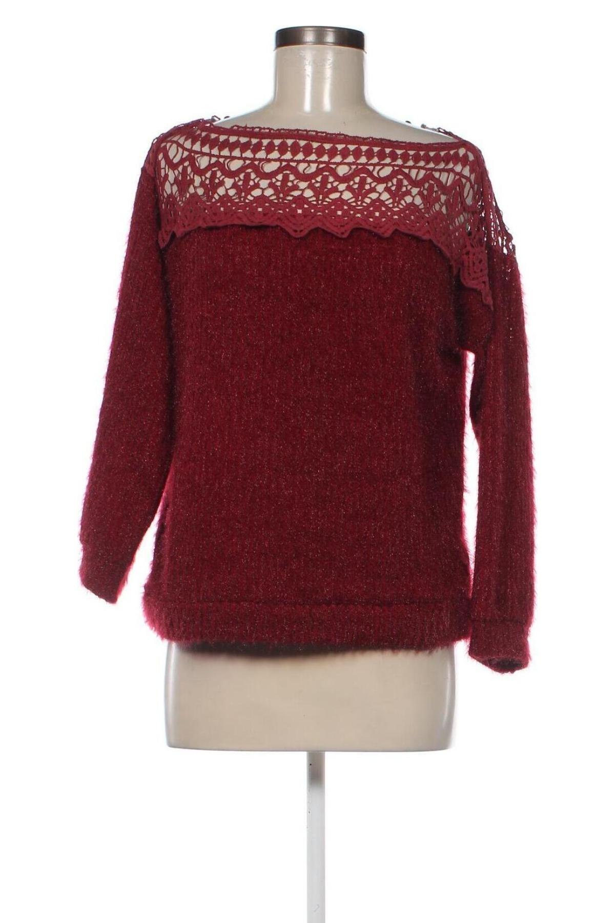 Damenpullover, Größe M, Farbe Rot, Preis 8,07 €