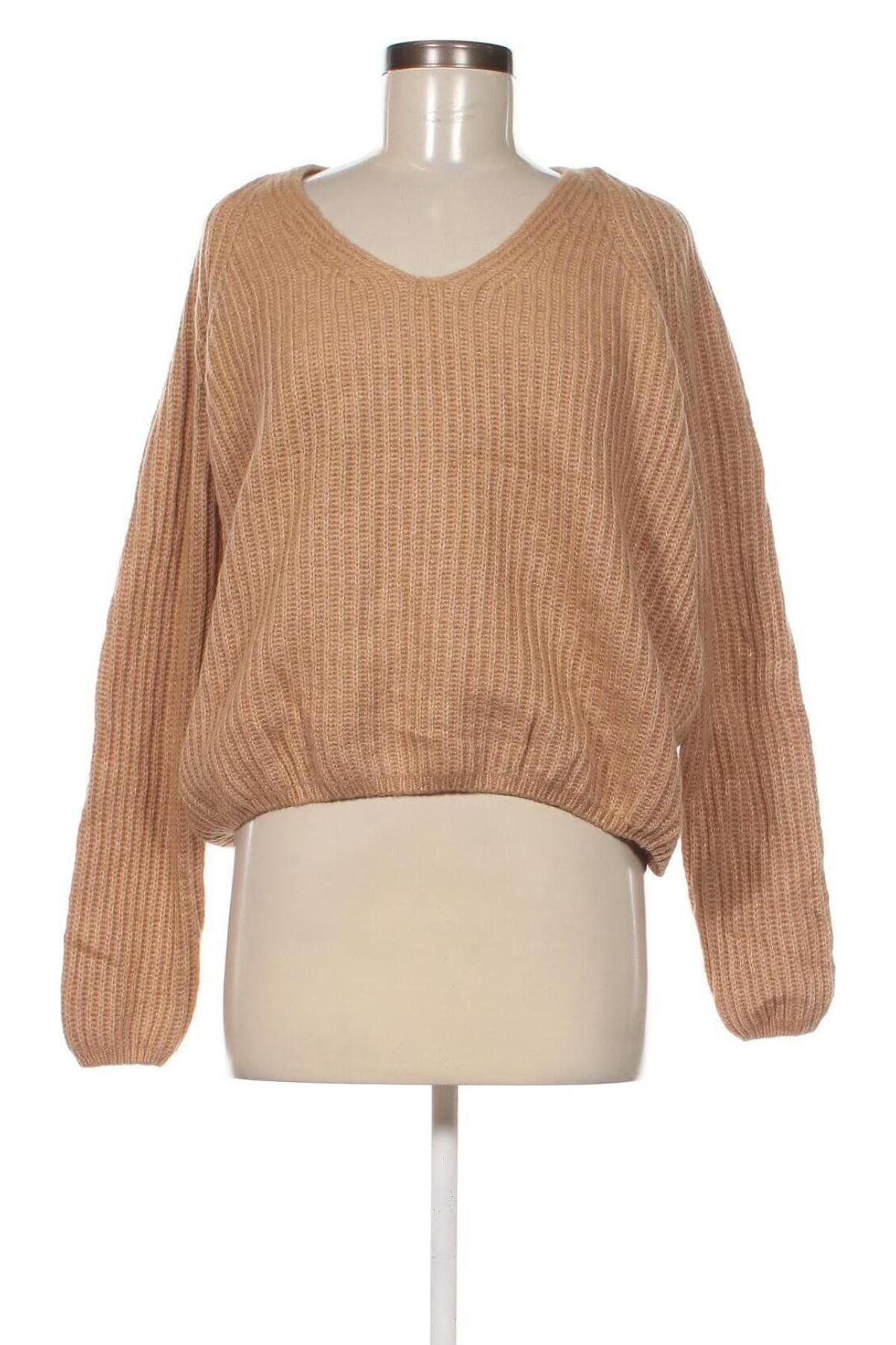 Damenpullover, Größe L, Farbe Beige, Preis 4,04 €