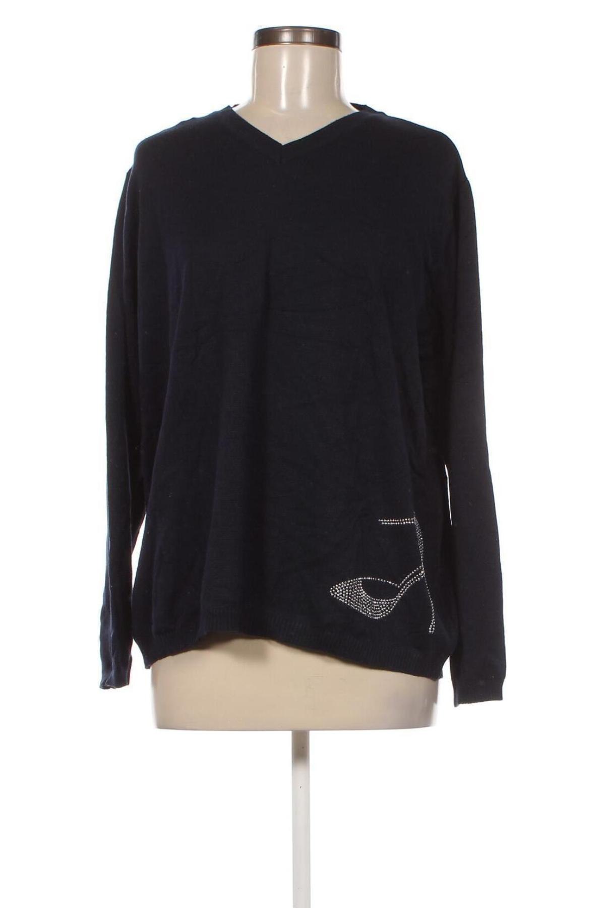 Γυναικείο πουλόβερ 5 Hearts, Μέγεθος XXL, Χρώμα Μπλέ, Τιμή 12,68 €