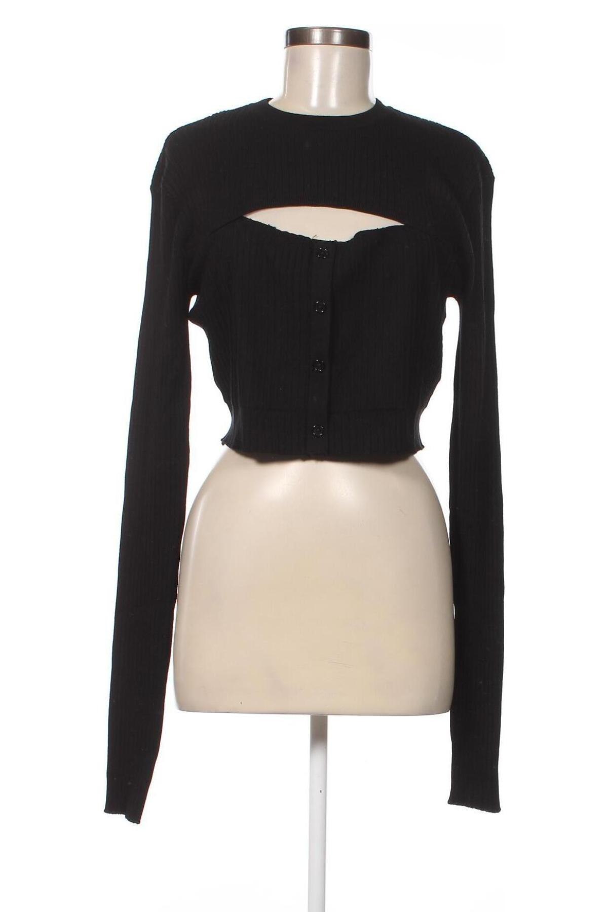 Γυναικείο πουλόβερ About You, Μέγεθος XL, Χρώμα Μαύρο, Τιμή 9,91 €