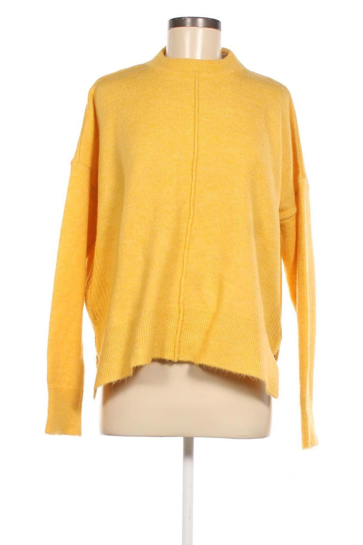 Дамски пуловер Addax, Размер M, Цвят Жълт, Цена 8,41 лв.