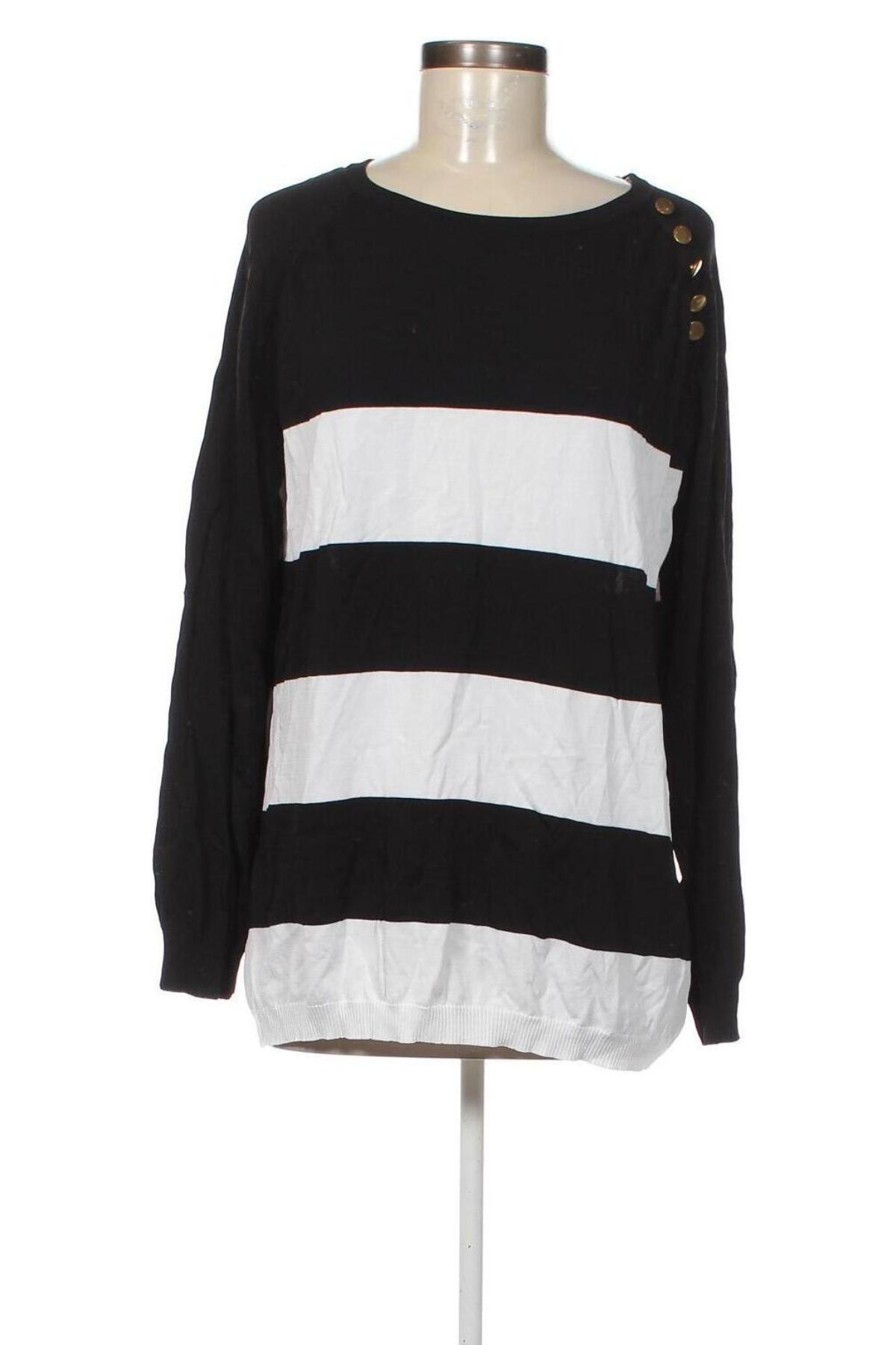 Γυναικείο πουλόβερ Amy Vermont, Μέγεθος XL, Χρώμα Μαύρο, Τιμή 8,37 €