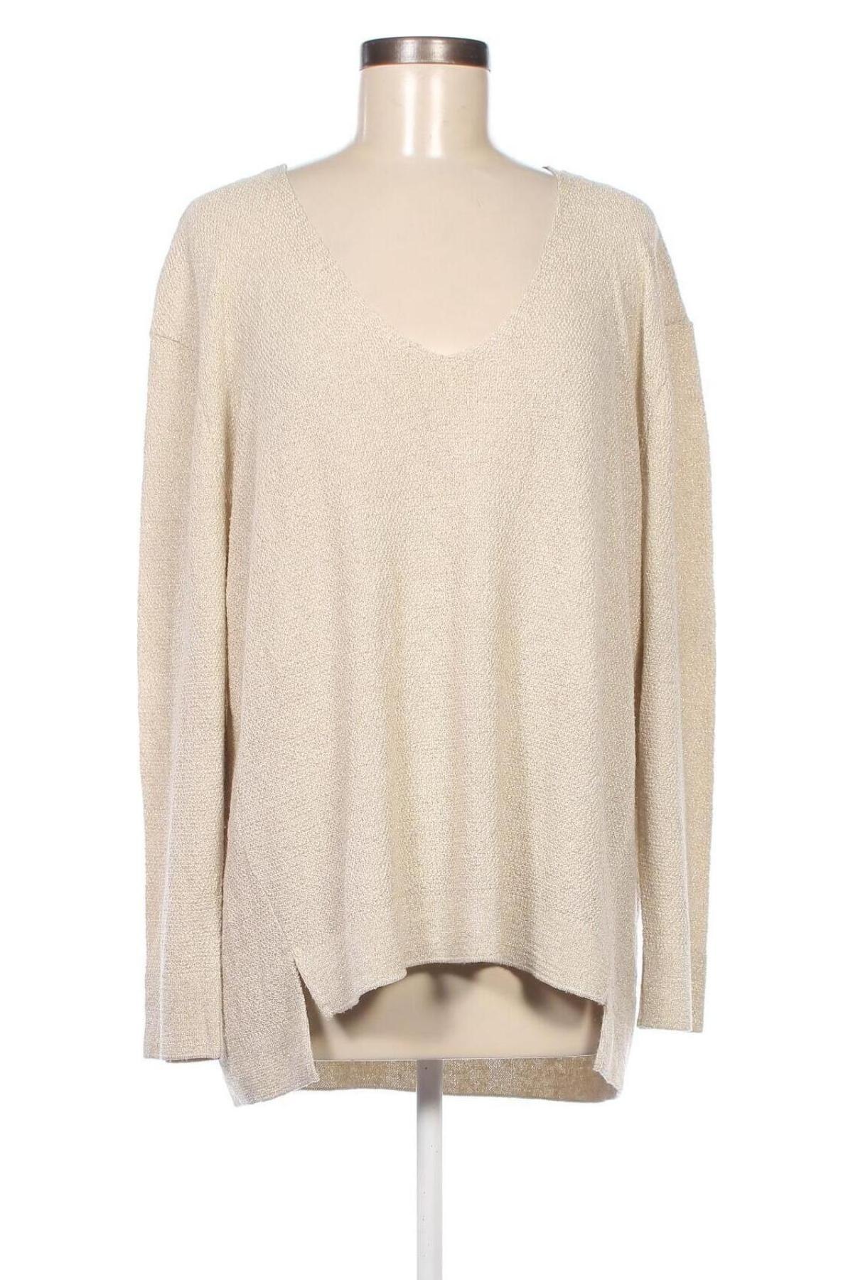 Γυναικείο πουλόβερ Amy Vermont, Μέγεθος XL, Χρώμα Εκρού, Τιμή 10,14 €