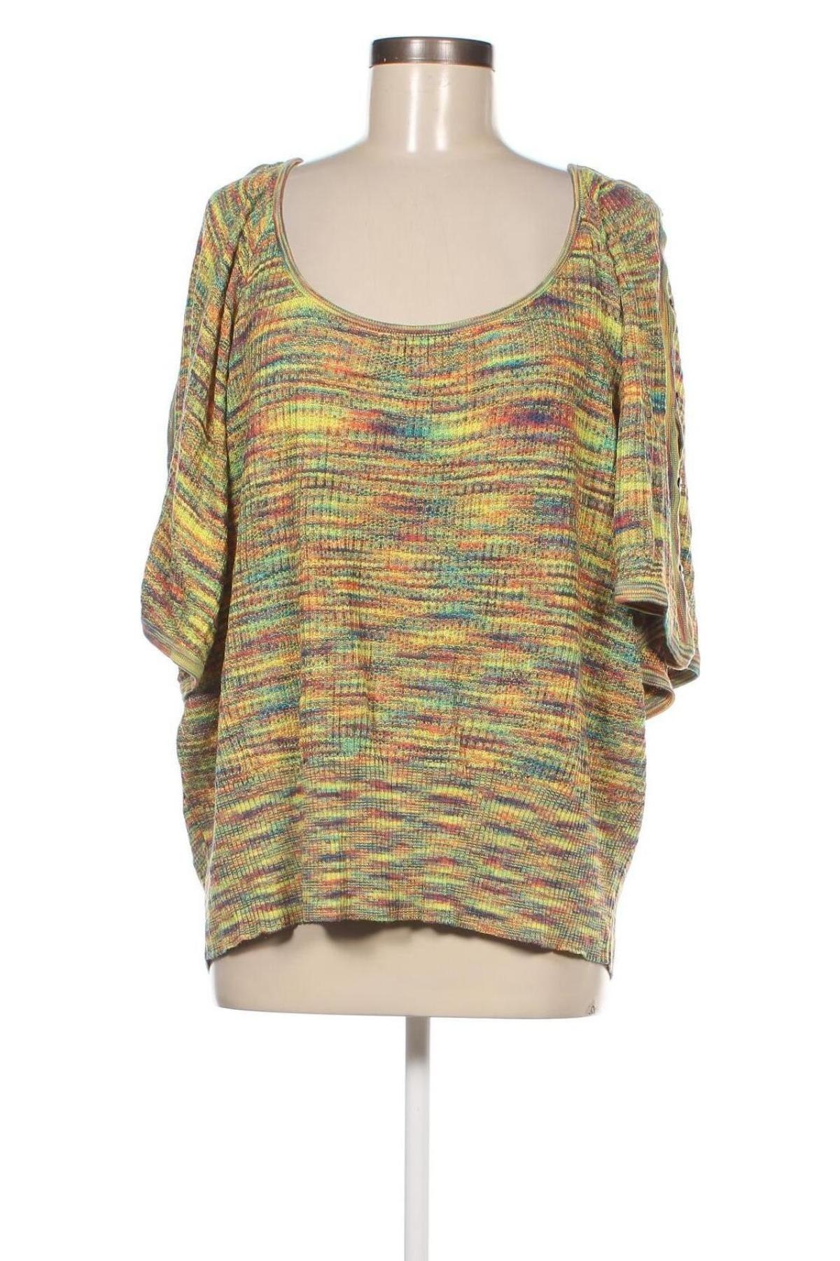 Γυναικείο πουλόβερ Ashley Stewart, Μέγεθος XL, Χρώμα Πολύχρωμο, Τιμή 10,14 €
