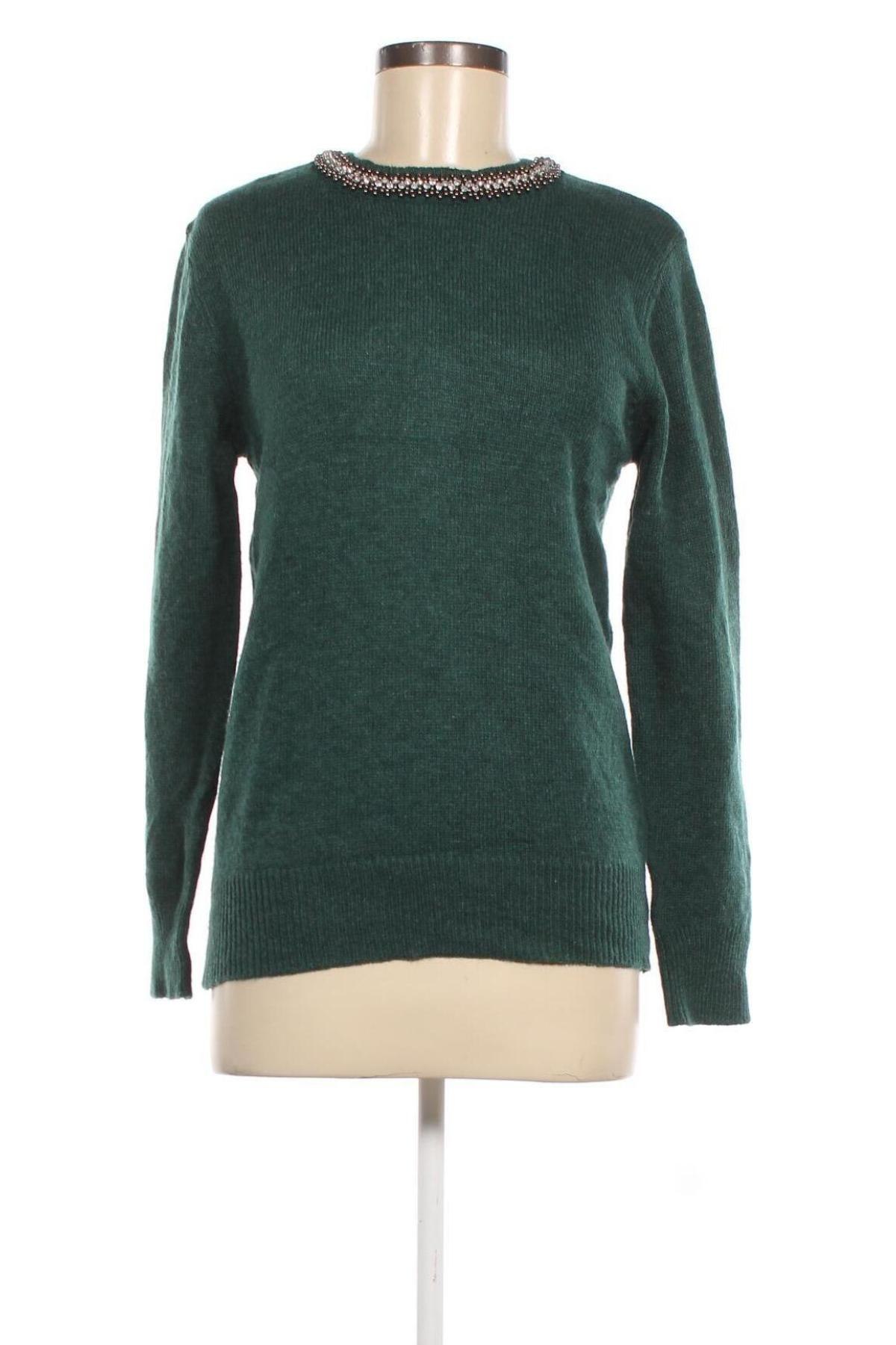 Γυναικείο πουλόβερ Atmosphere, Μέγεθος L, Χρώμα Πράσινο, Τιμή 17,94 €