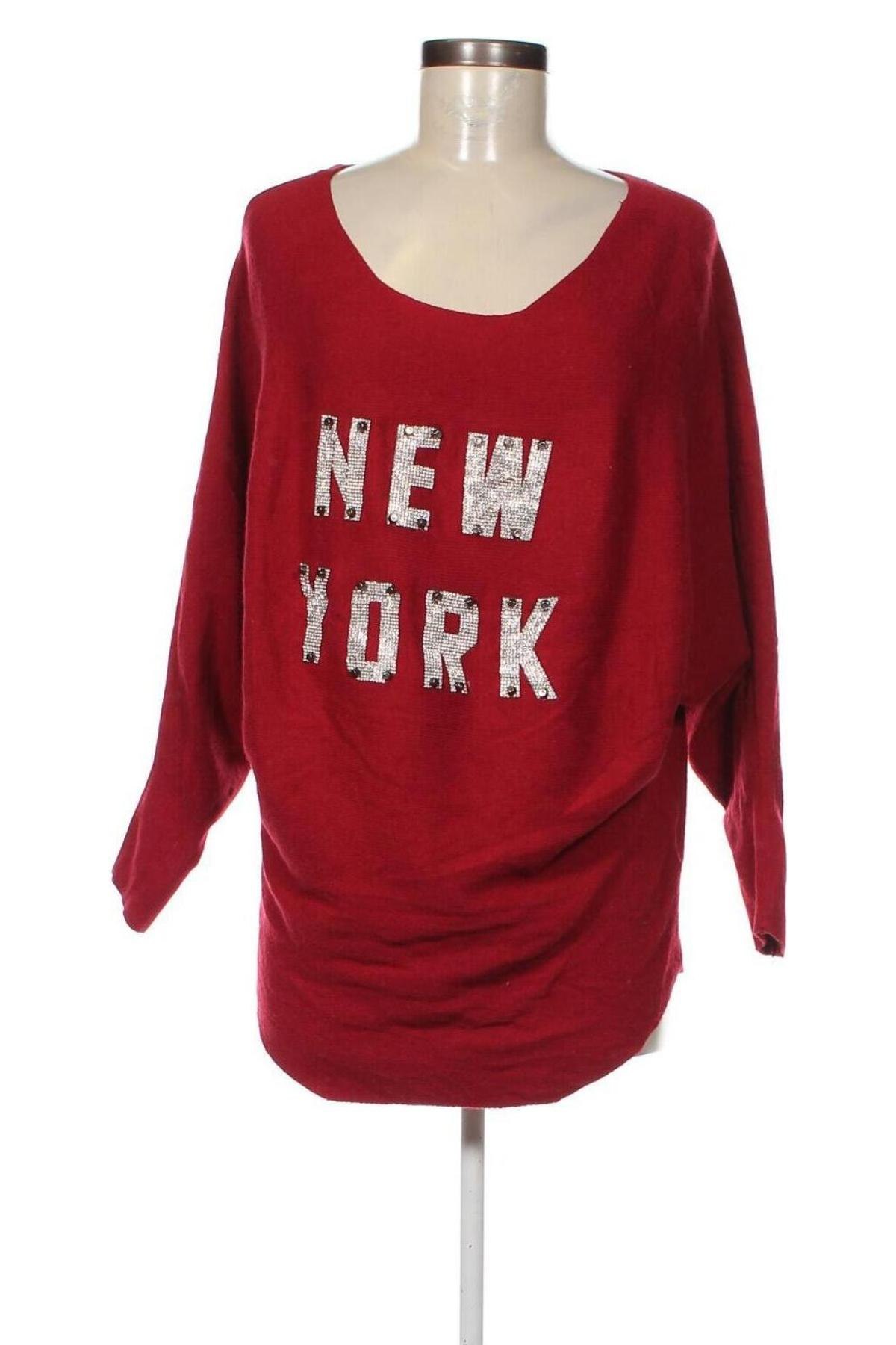 Γυναικείο πουλόβερ Blind Date, Μέγεθος M, Χρώμα Κόκκινο, Τιμή 5,56 €