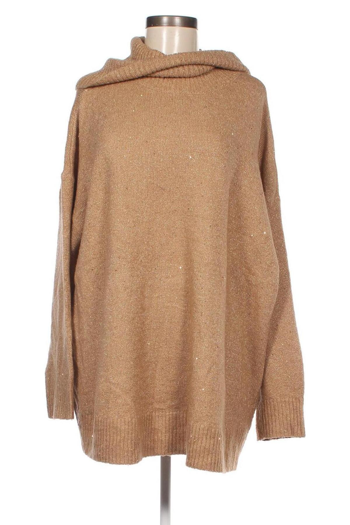 Γυναικείο πουλόβερ Body Flirt, Μέγεθος XXL, Χρώμα  Μπέζ, Τιμή 8,43 €