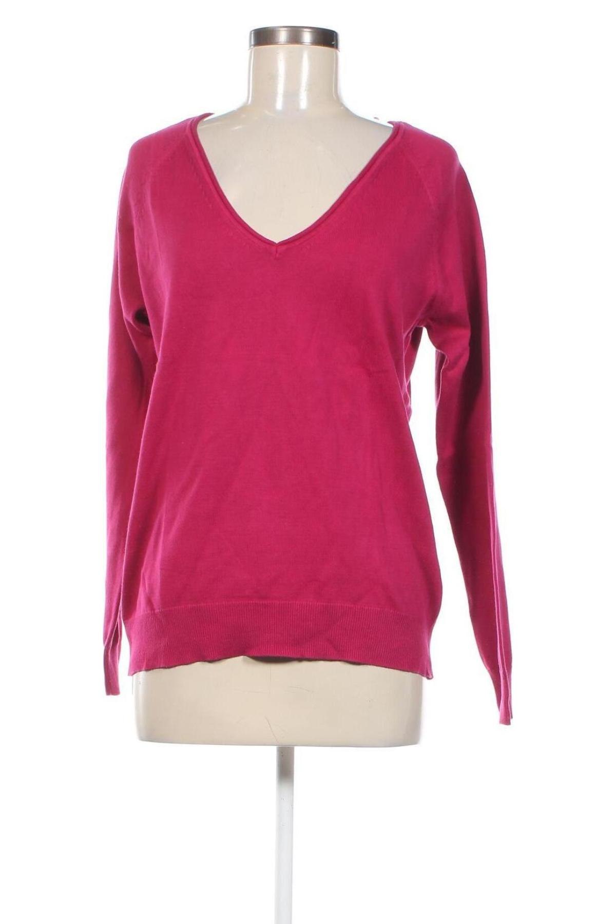 Дамски пуловер C&A, Размер L, Цвят Розов, Цена 14,08 лв.