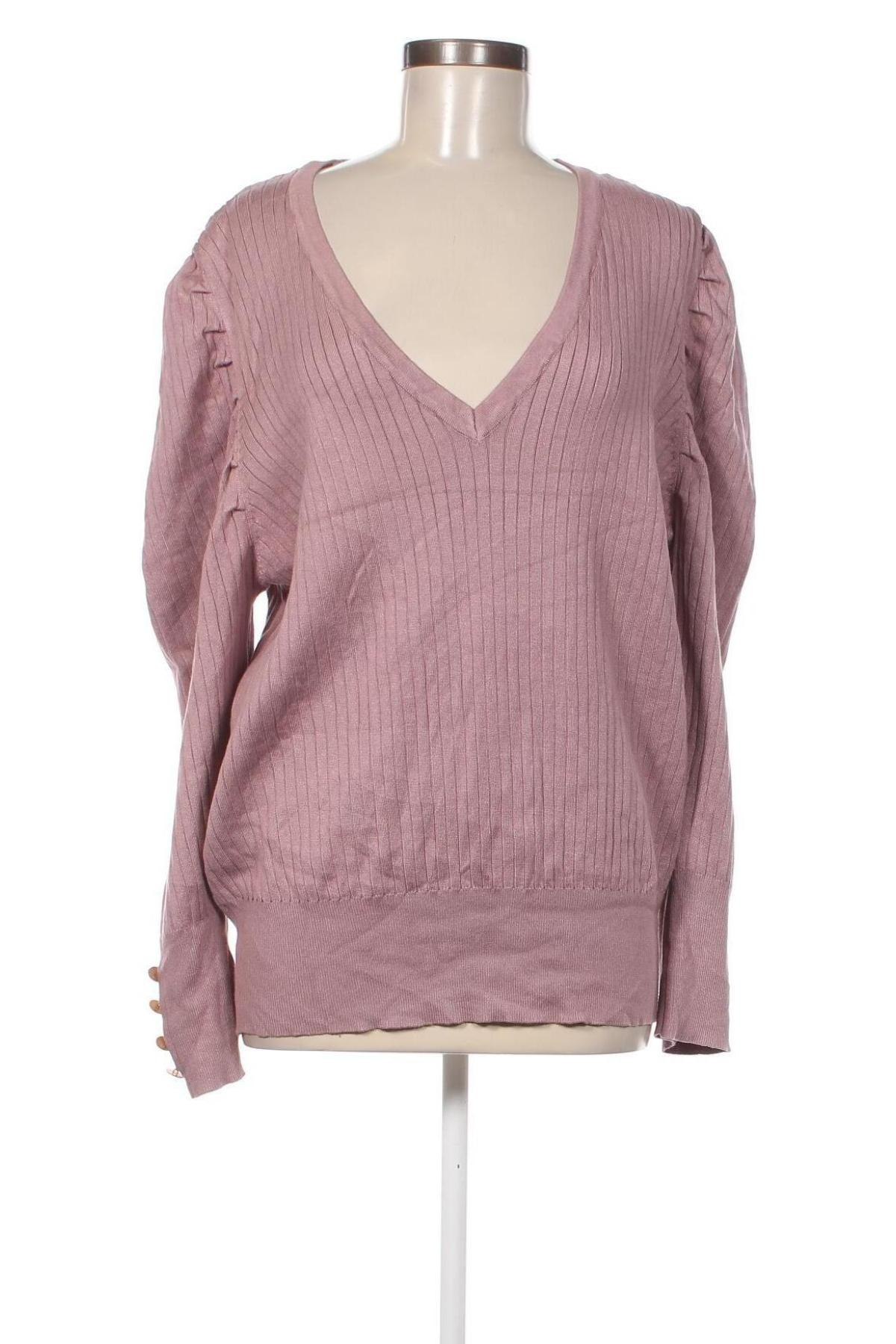 Damenpullover City Chic, Größe L, Farbe Lila, Preis 11,10 €