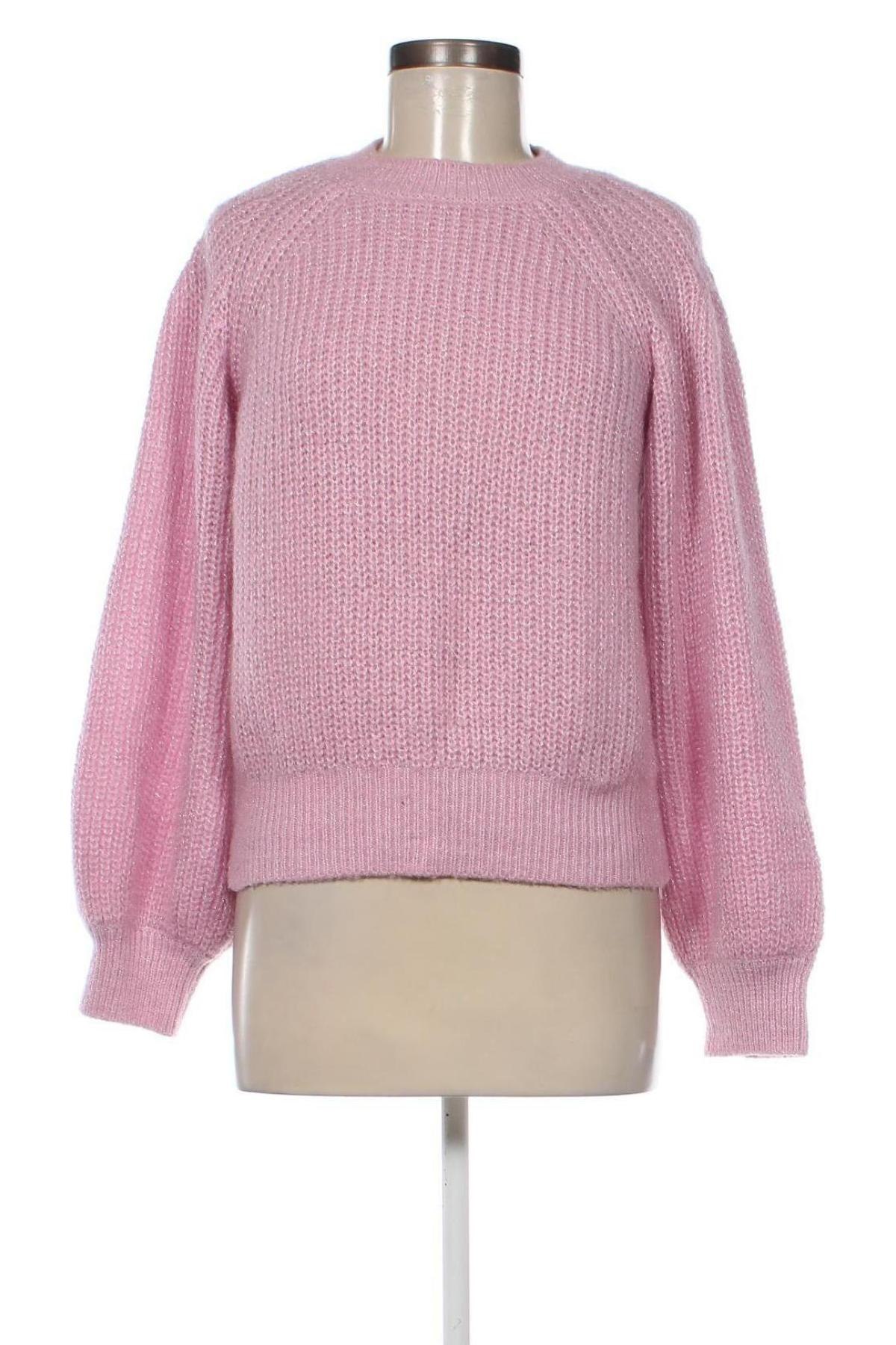 Дамски пуловер Clockhouse, Размер M, Цвят Розов, Цена 7,83 лв.