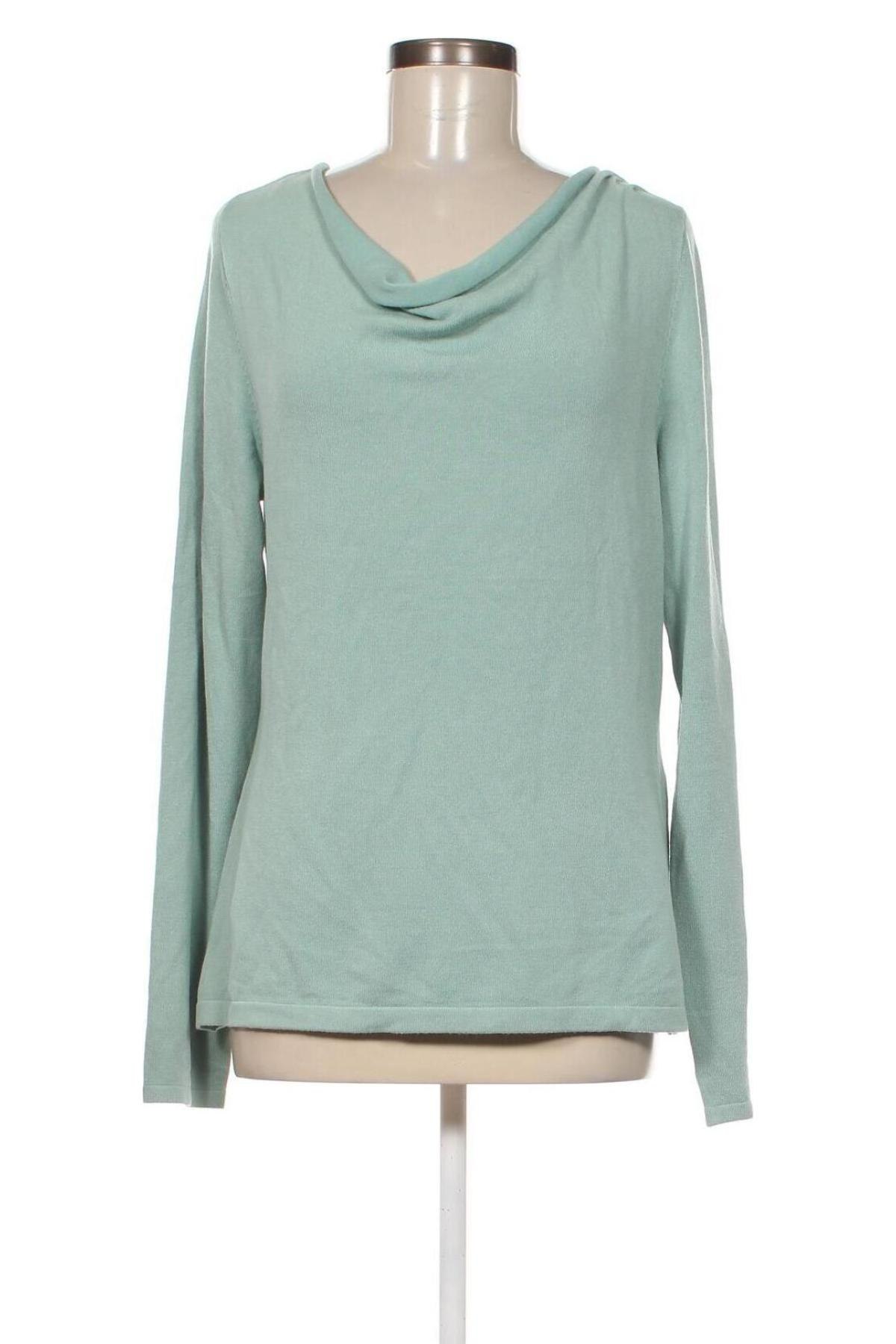 Дамски пуловер Comma,, Размер L, Цвят Зелен, Цена 56,00 лв.
