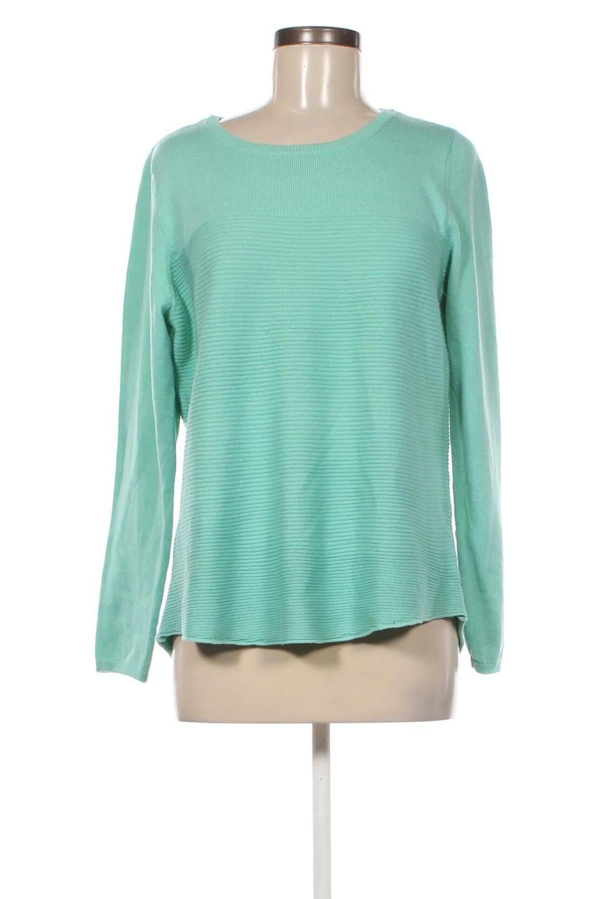 Дамски пуловер Croft & Barrow, Размер M, Цвят Зелен, Цена 6,96 лв.