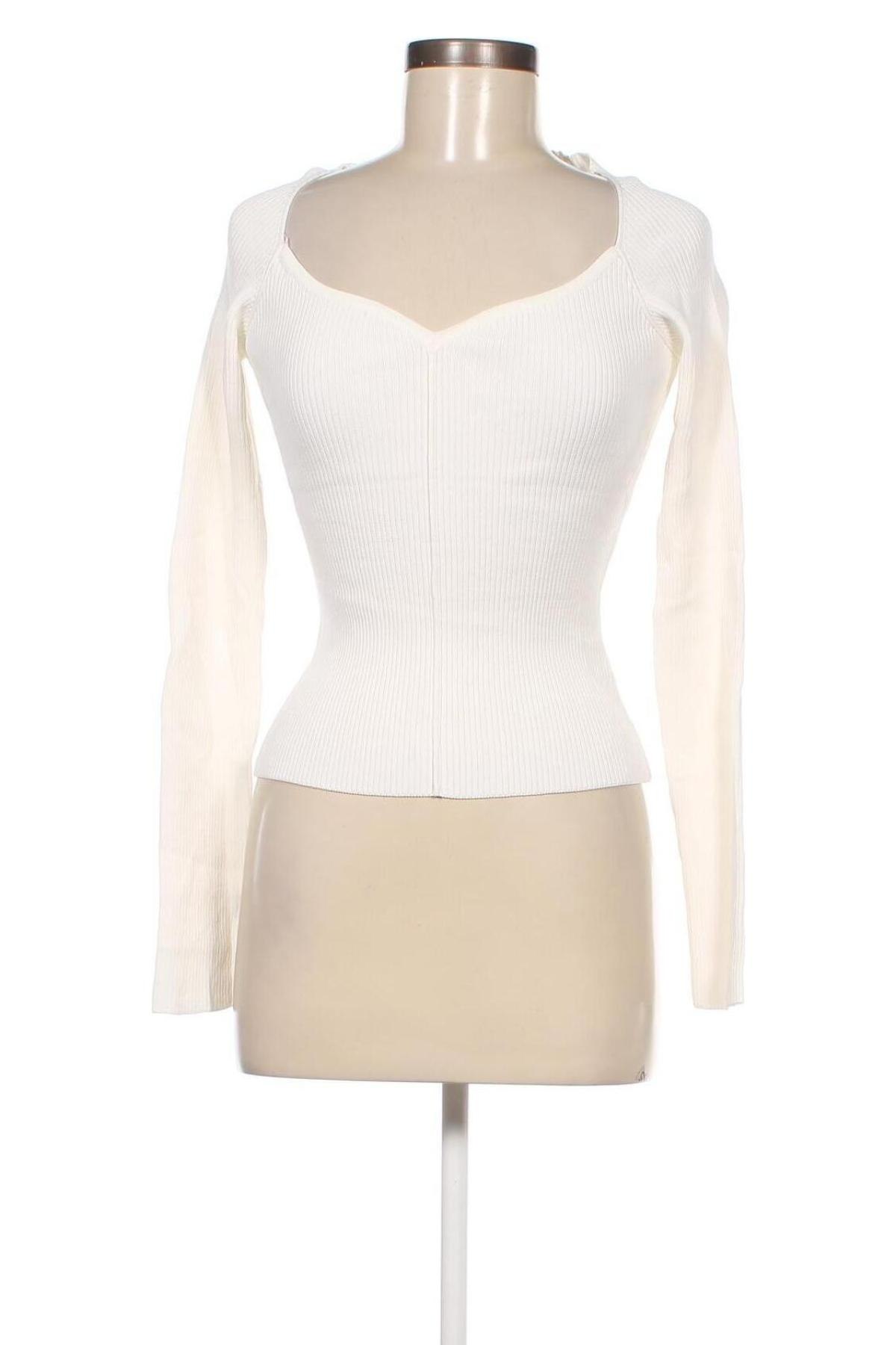 Γυναικείο πουλόβερ DISSH, Μέγεθος L, Χρώμα Λευκό, Τιμή 9,59 €