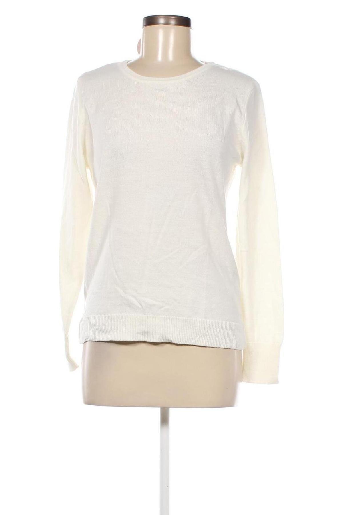 Γυναικείο πουλόβερ Defacto, Μέγεθος S, Χρώμα Λευκό, Τιμή 4,27 €