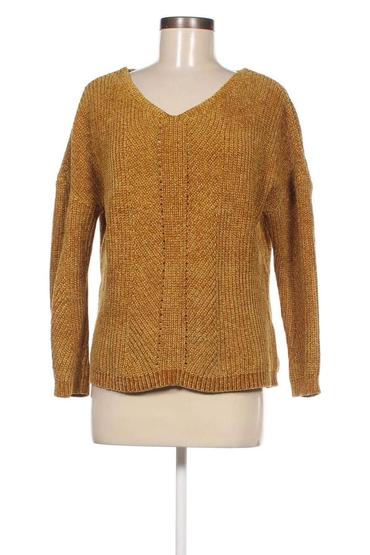 Дамски пуловер Even&Odd, Размер S, Цвят Жълт, Цена 7,83 лв.