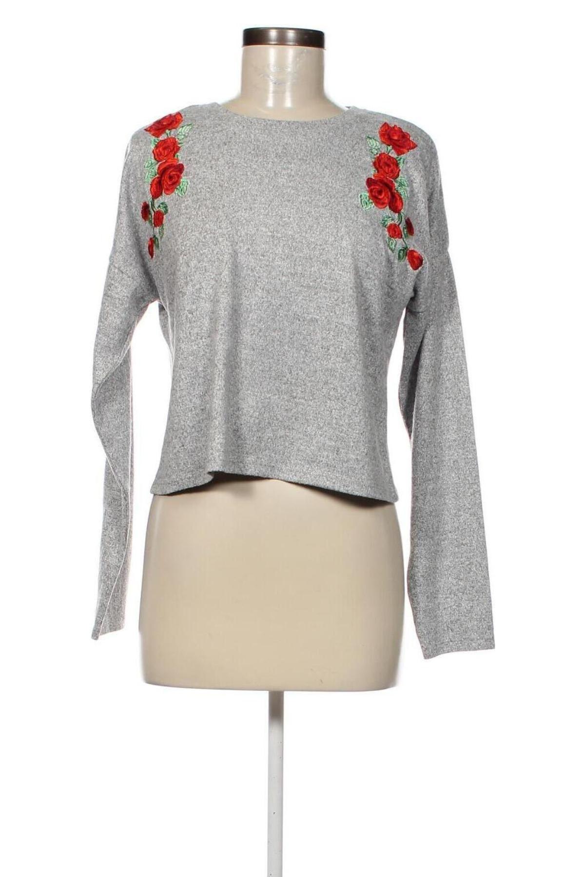 Γυναικείο πουλόβερ Fb Sister, Μέγεθος L, Χρώμα Γκρί, Τιμή 7,18 €
