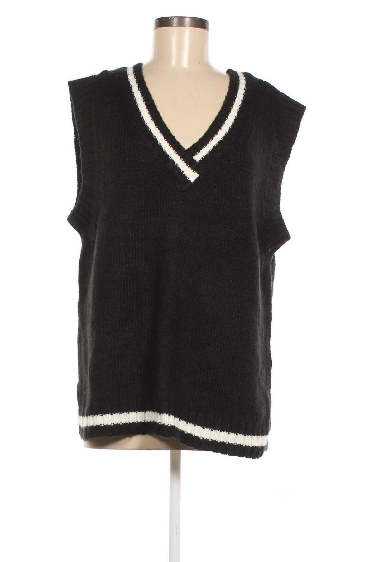 Γυναικείο πουλόβερ Fb Sister, Μέγεθος L, Χρώμα Μαύρο, Τιμή 5,56 €