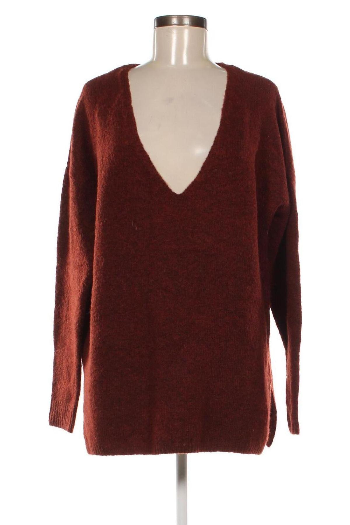 Дамски пуловер Forever 21, Размер XL, Цвят Червен, Цена 9,18 лв.