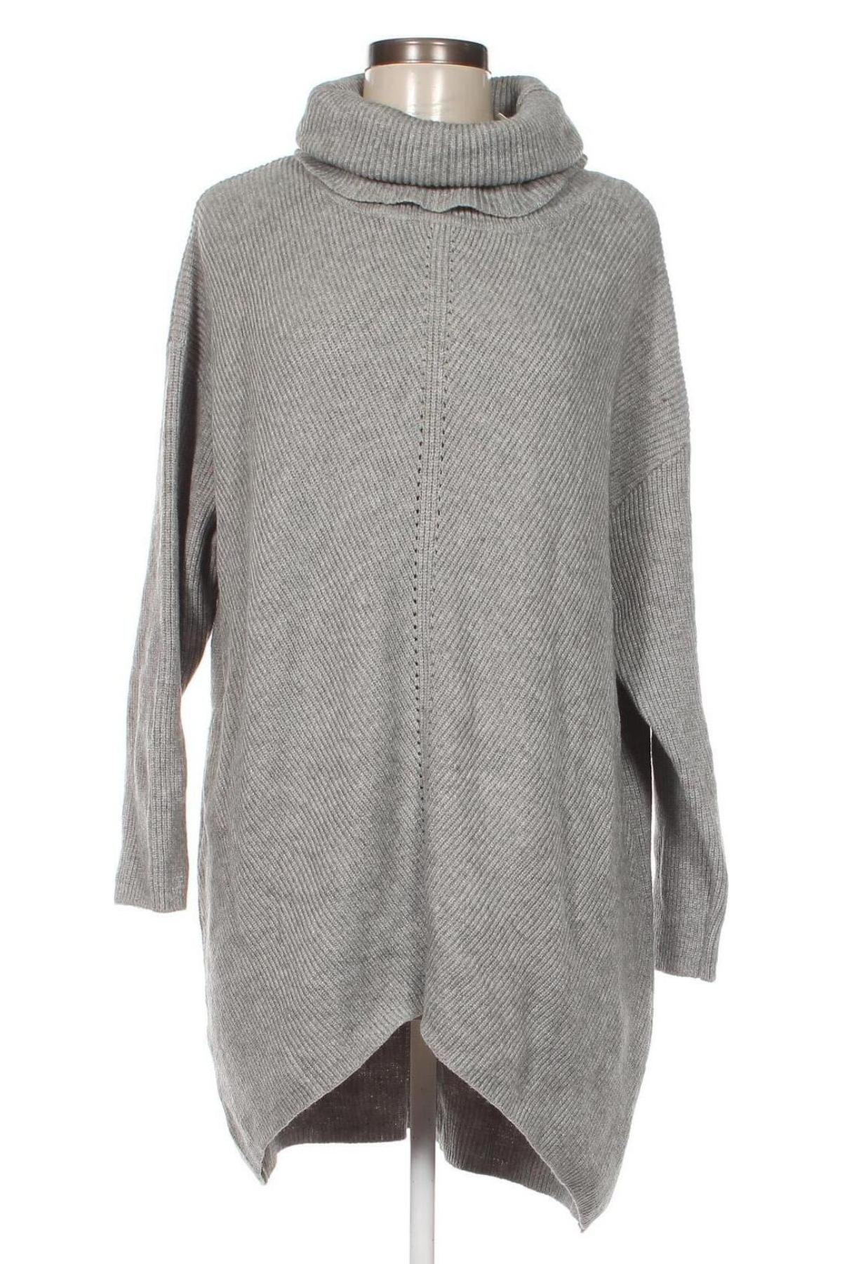 Γυναικείο πουλόβερ Gina Benotti, Μέγεθος XL, Χρώμα Γκρί, Τιμή 7,18 €