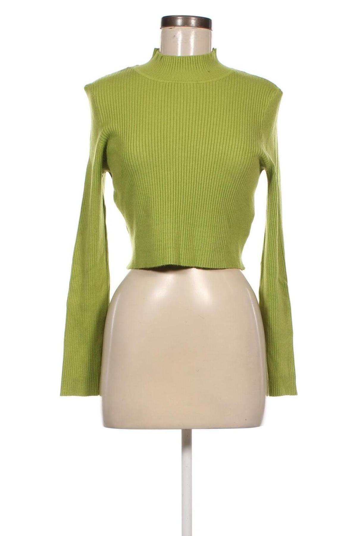 Дамски пуловер Glamorous, Размер XL, Цвят Зелен, Цена 24,18 лв.