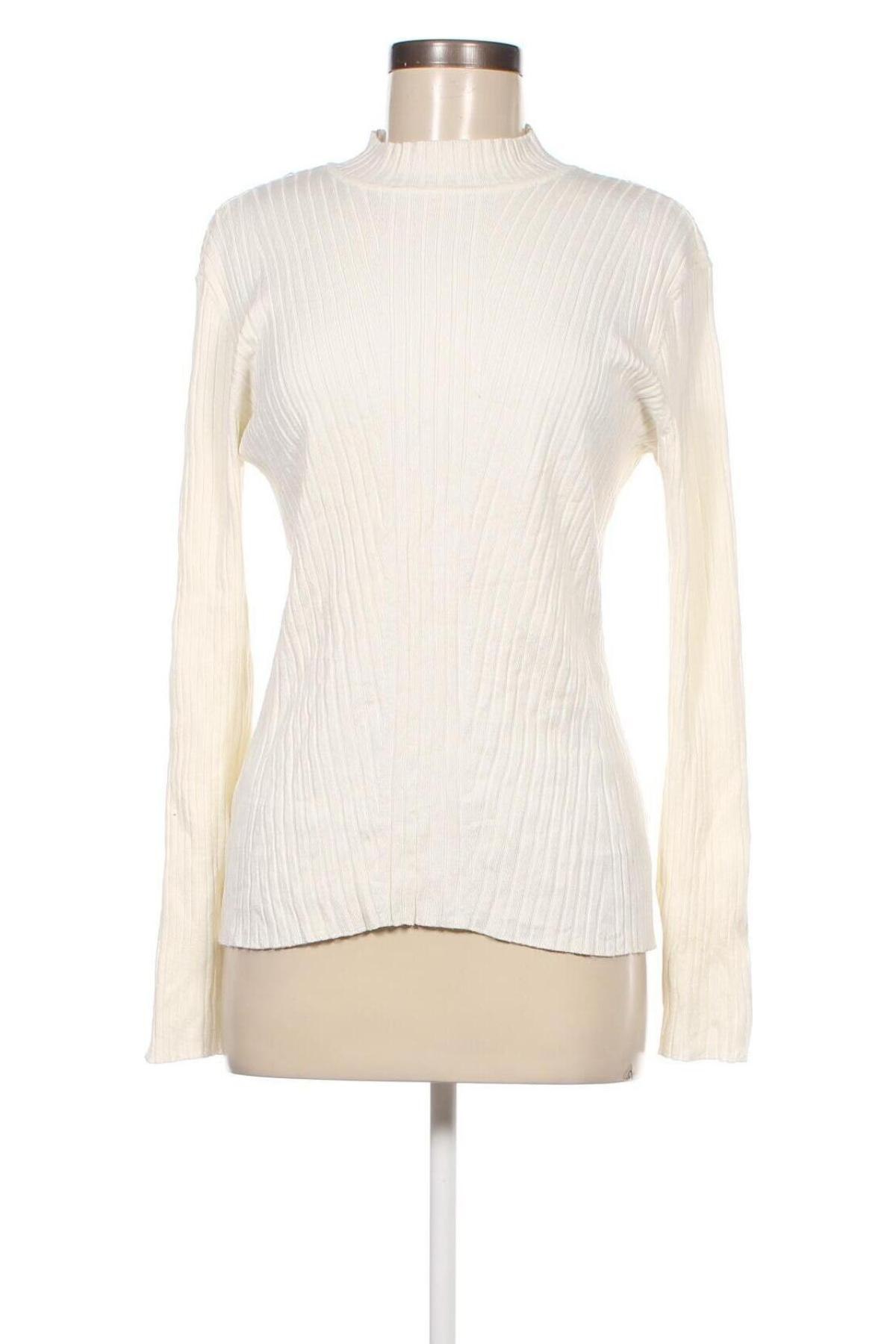 Дамски пуловер H&M, Размер XL, Цвят Бял, Цена 15,66 лв.